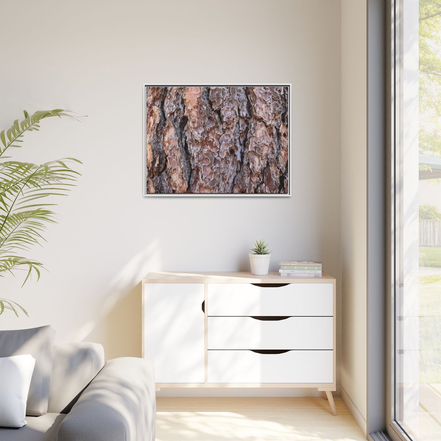 Layered Textures - Unique Stretched Canvas Wall Art