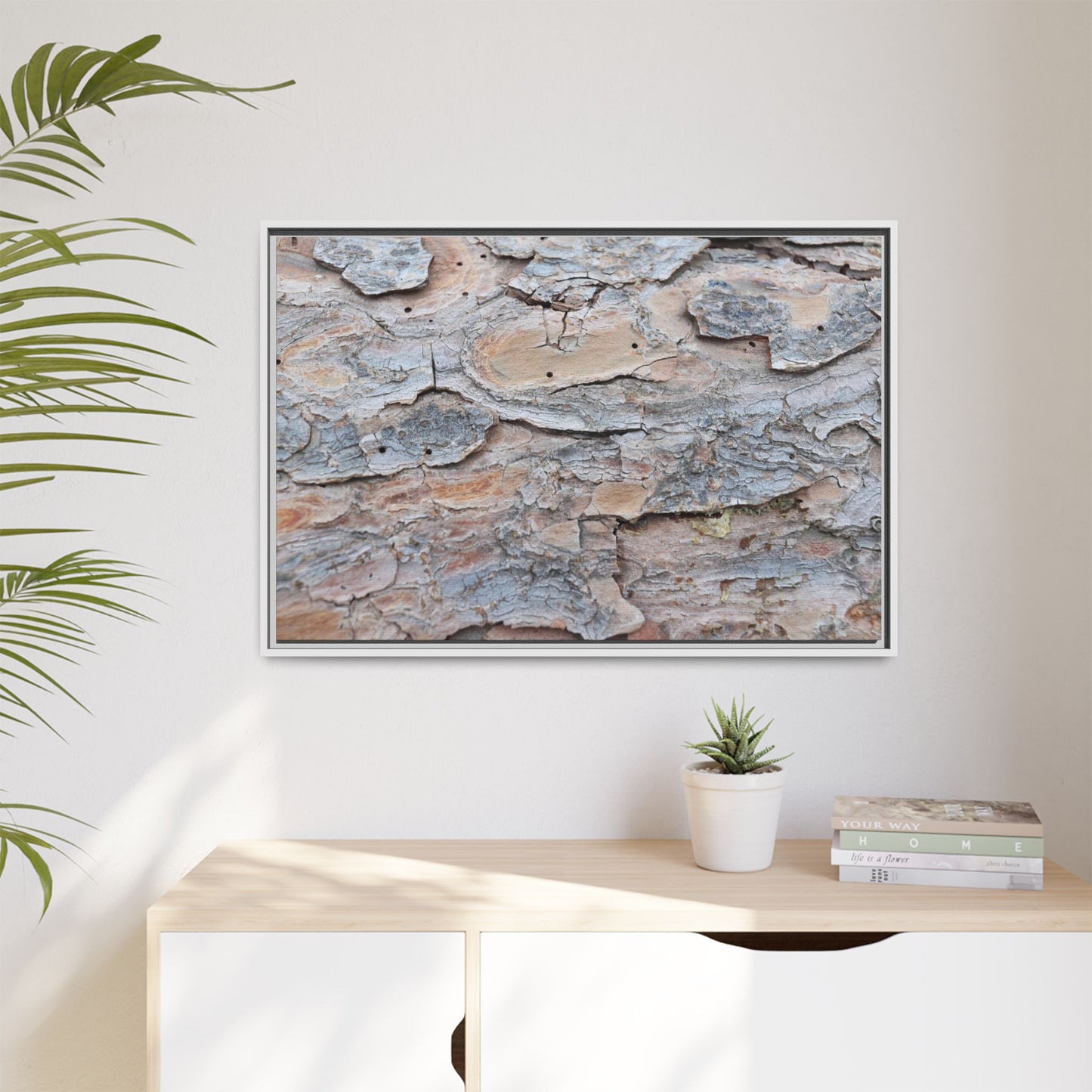Peeling Memories - Unique Stretched Canvas Wall Art