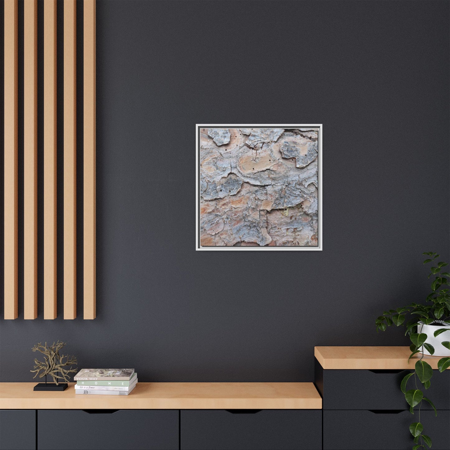 Peeling Memories - Unique Stretched Canvas Wall Art