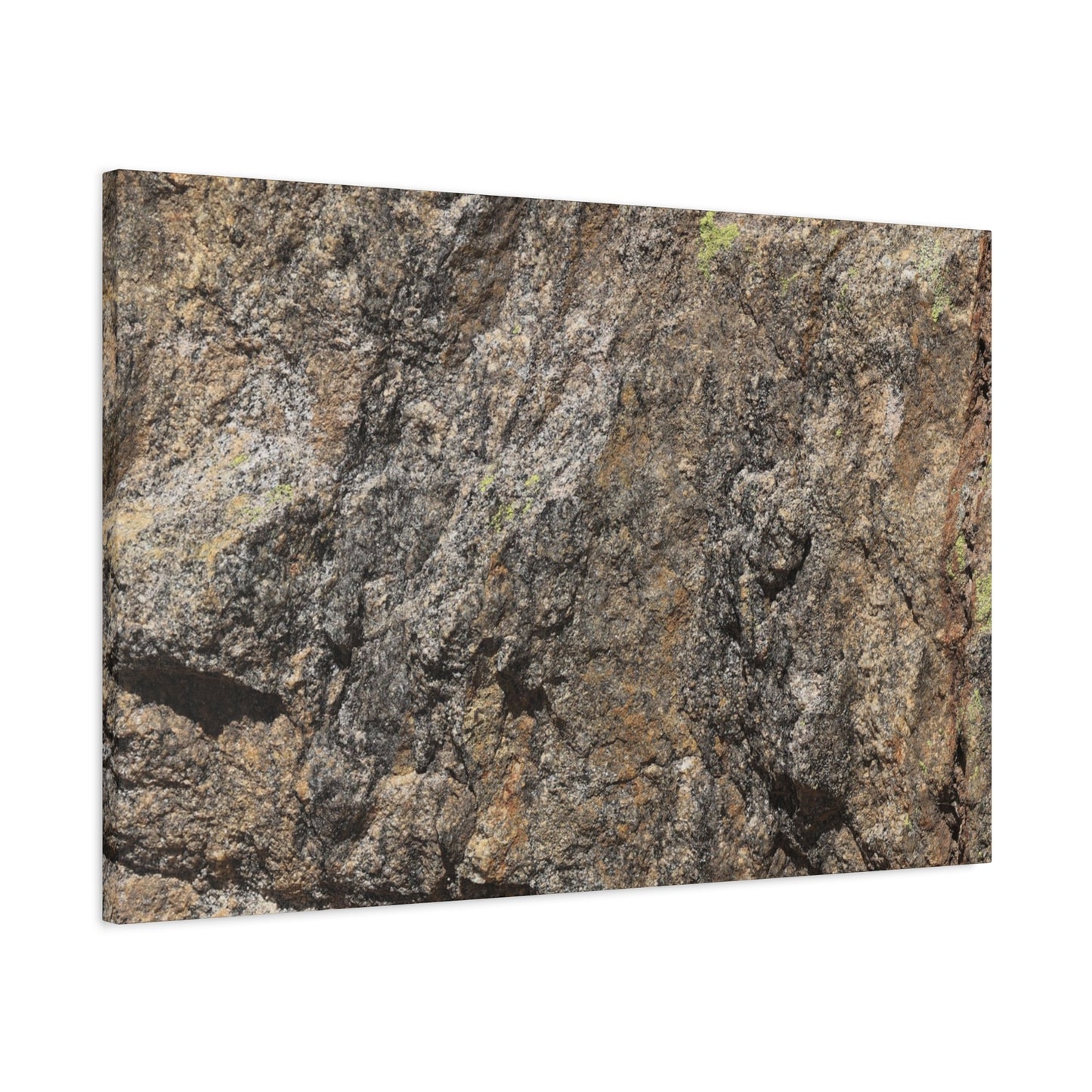 Weathered Stone Secrets - Unique Frameless Canvas Wall Art