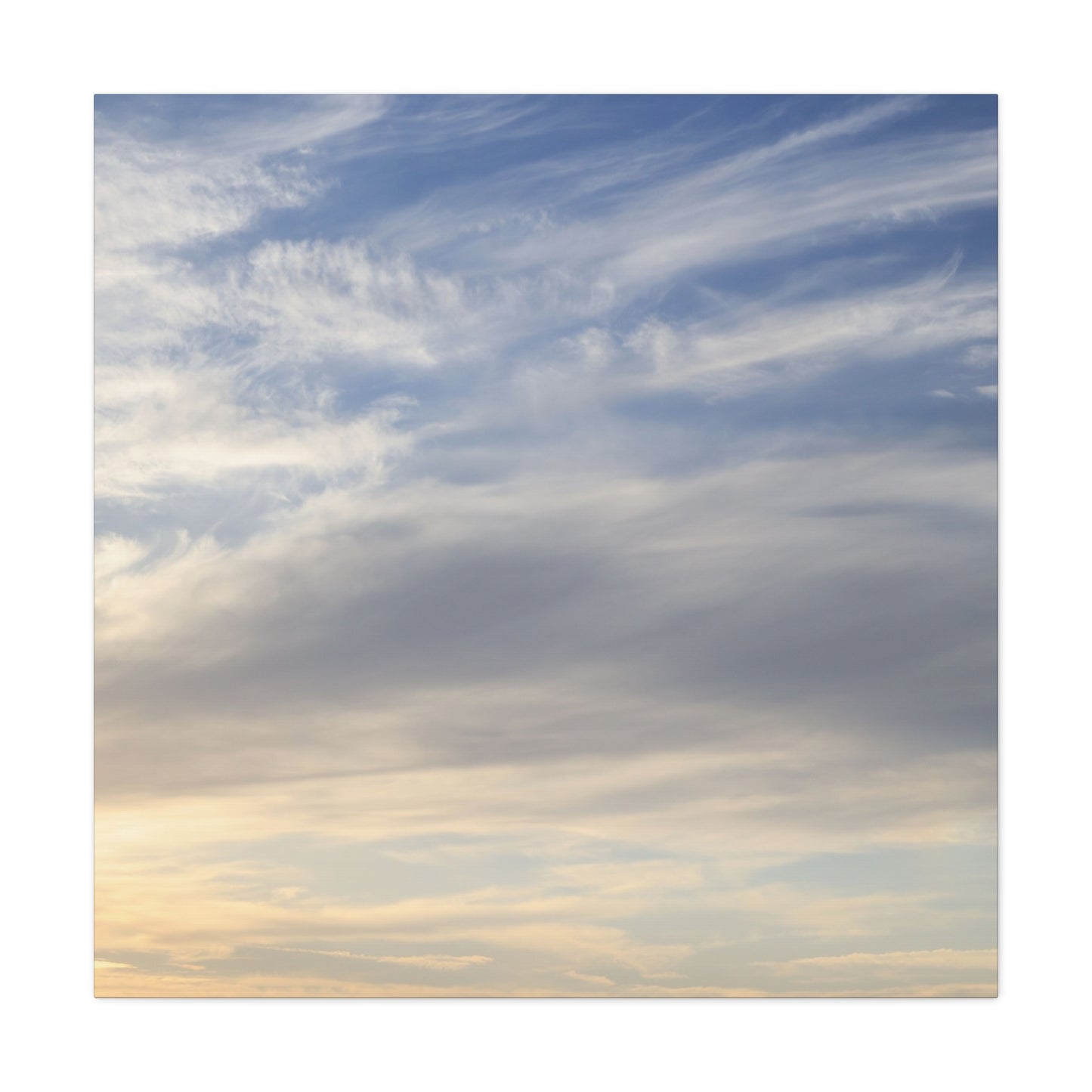 Luminous Horizon - Unique Frameless Canvas Wall Art