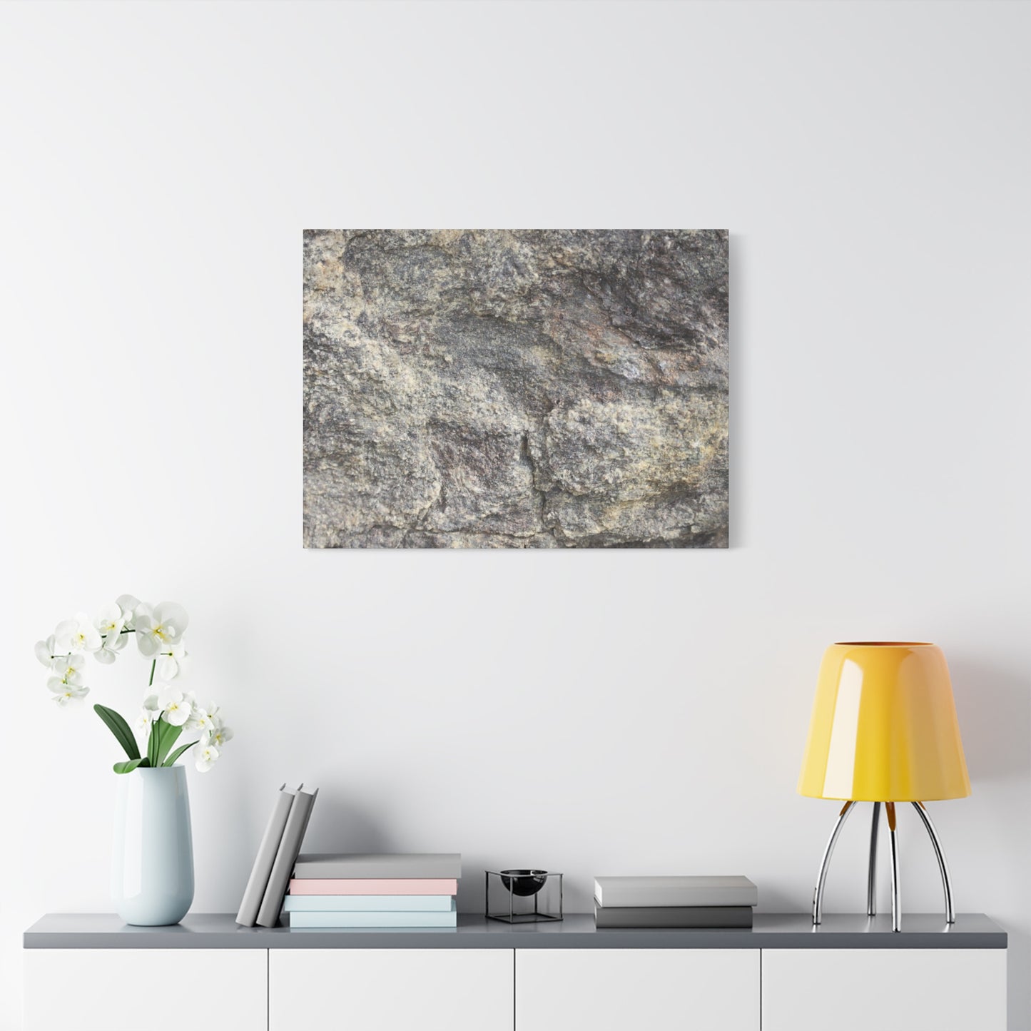 Granite Memory - Unique Frameless Canvas Wall Art
