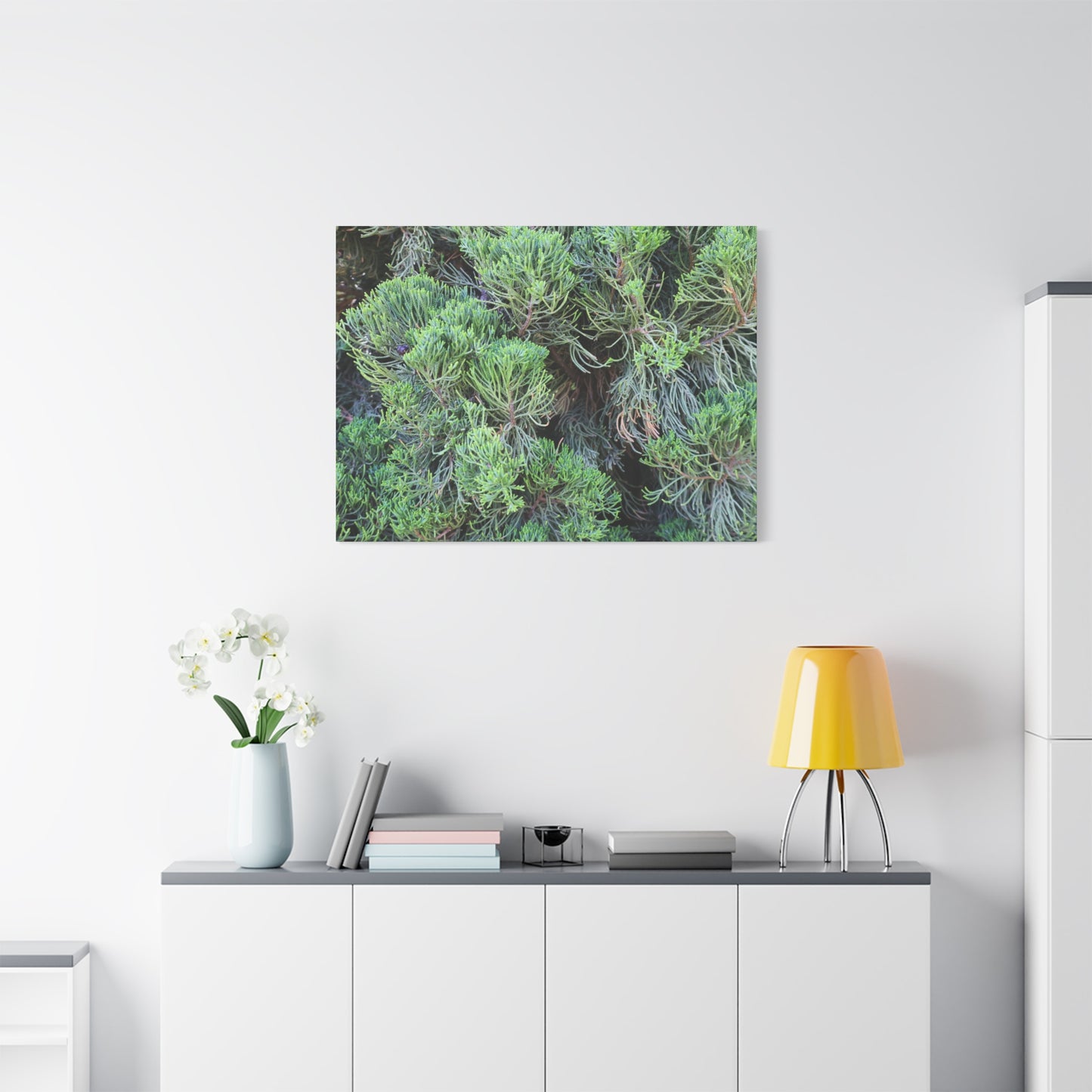 Green Labyrinth - Unique Frameless Canvas Wall Art