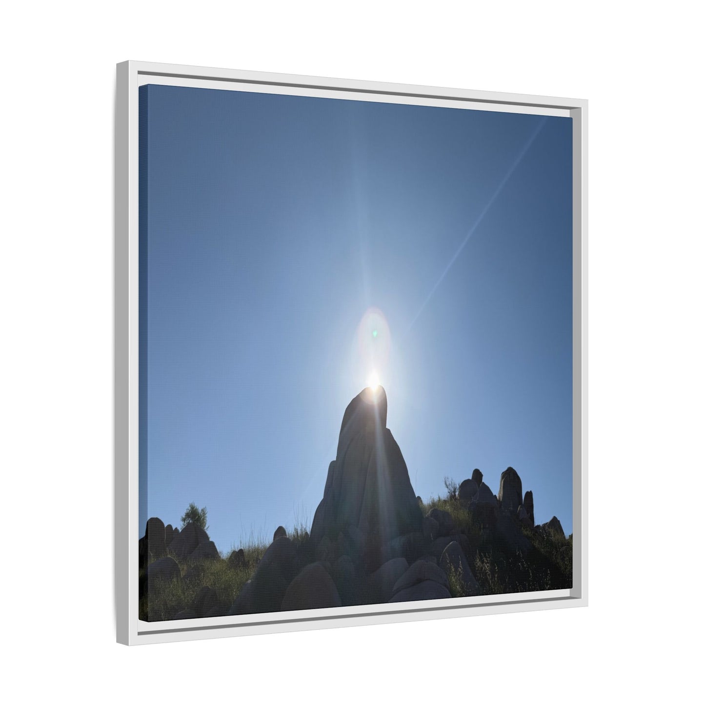 Sunburst - Unique Stretched Canvas Wall Art