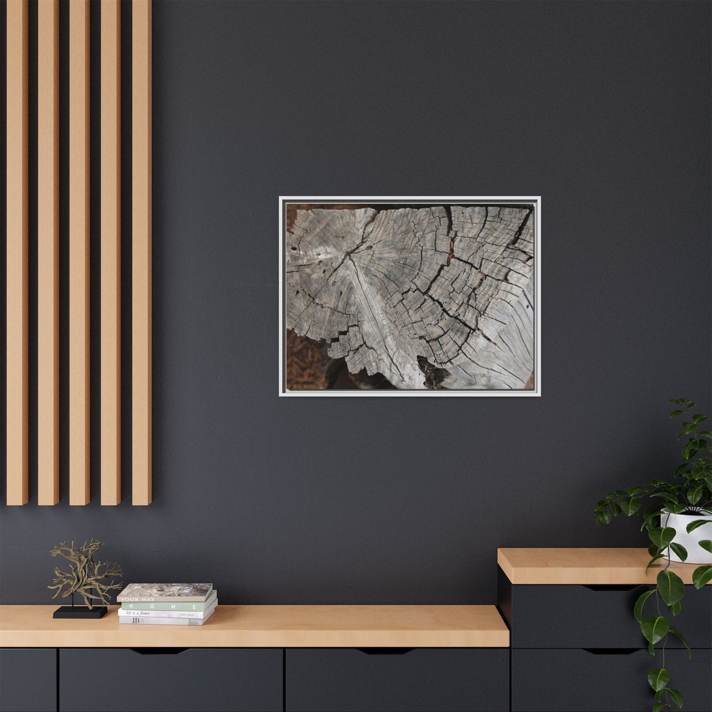 Time's Signature - Unique Stretched Canvas Wall Art