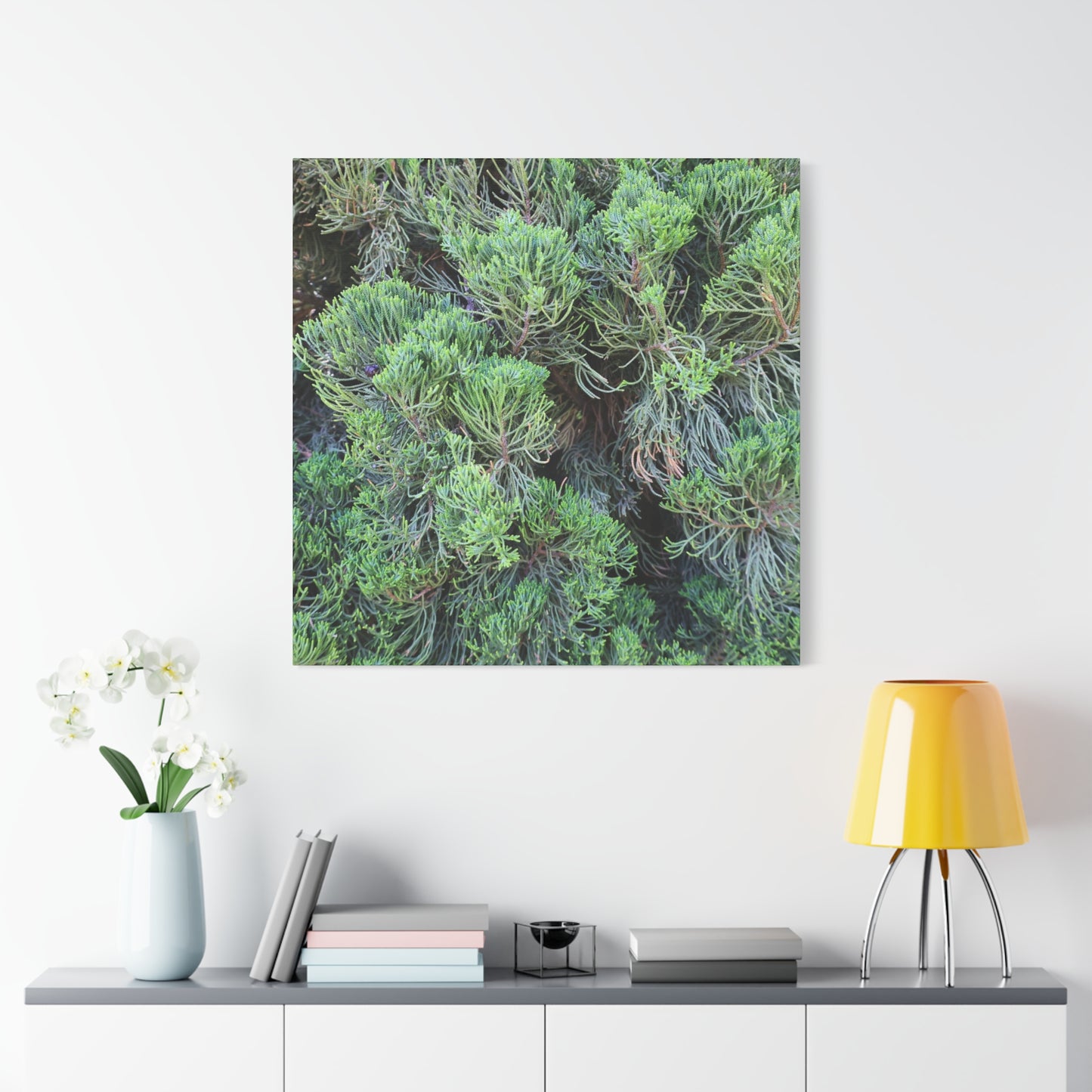 Green Labyrinth - Unique Frameless Canvas Wall Art