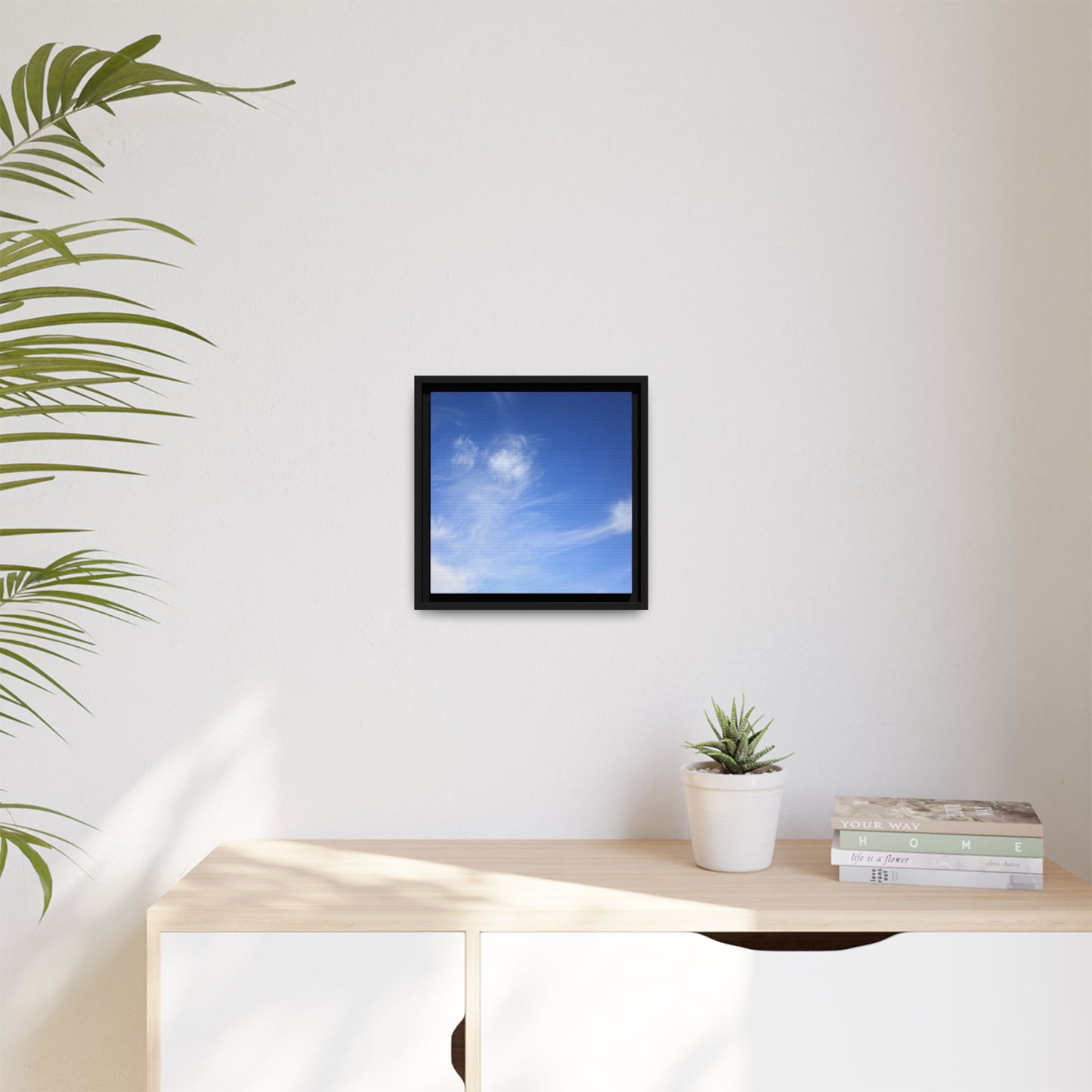 Blue Serenity - Unique Stretched Canvas Wall Art