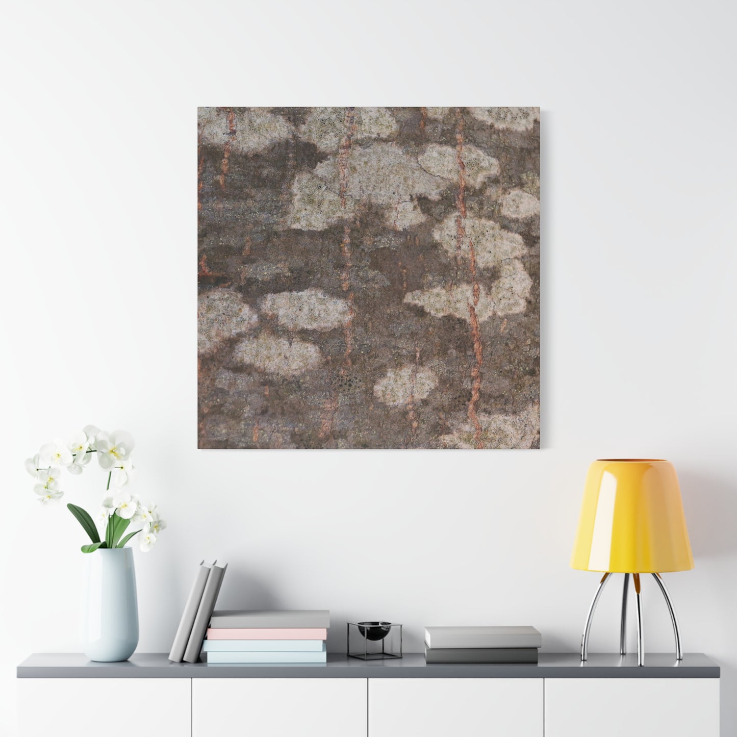 Earthen Memoir - Unique Frameless Canvas Wall Art