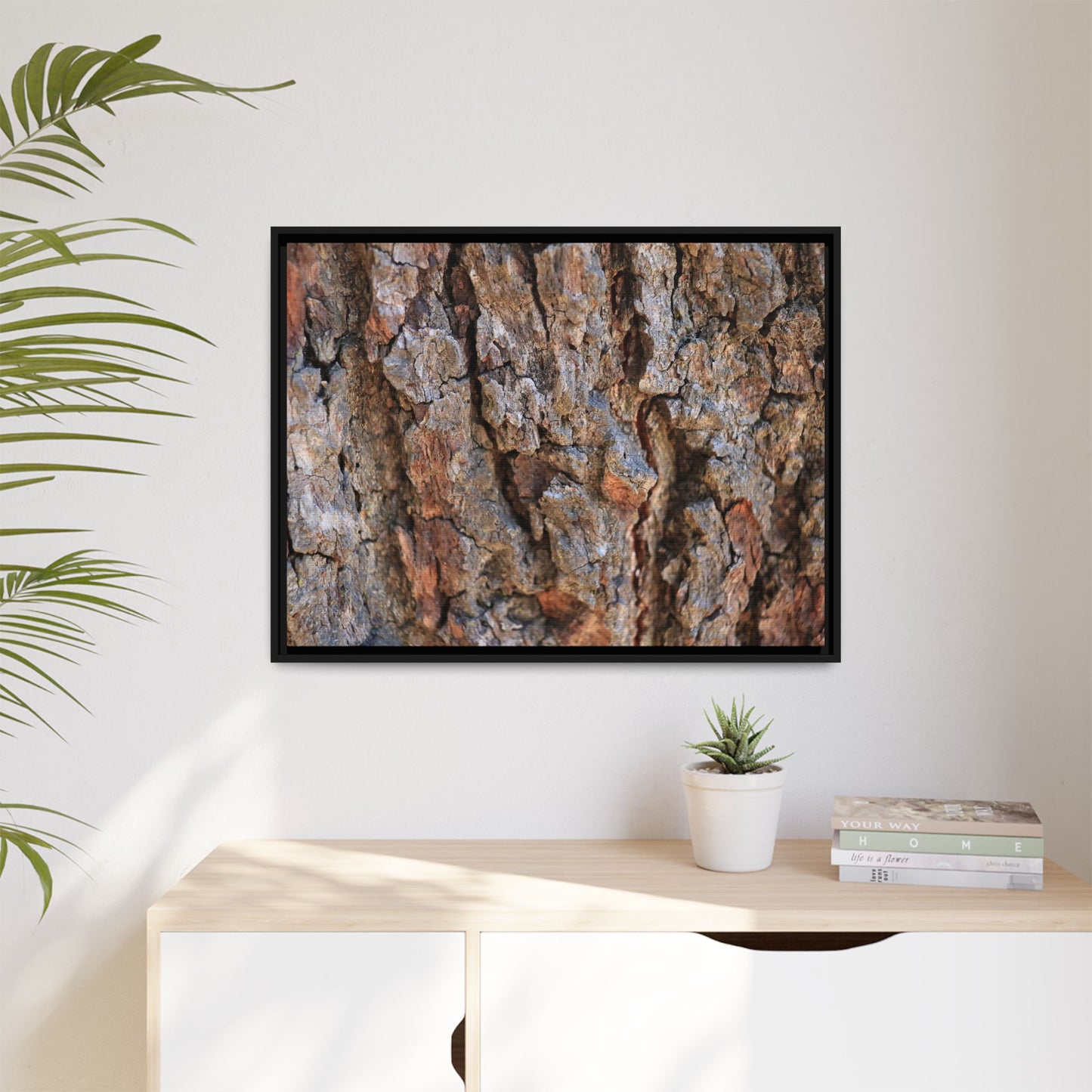 Craggy Textures - Unique Stretched Canvas Wall Art