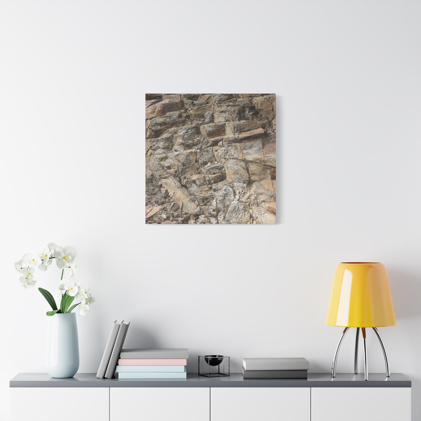 Broken Rock Canvas - Unique Frameless Canvas Wall Art