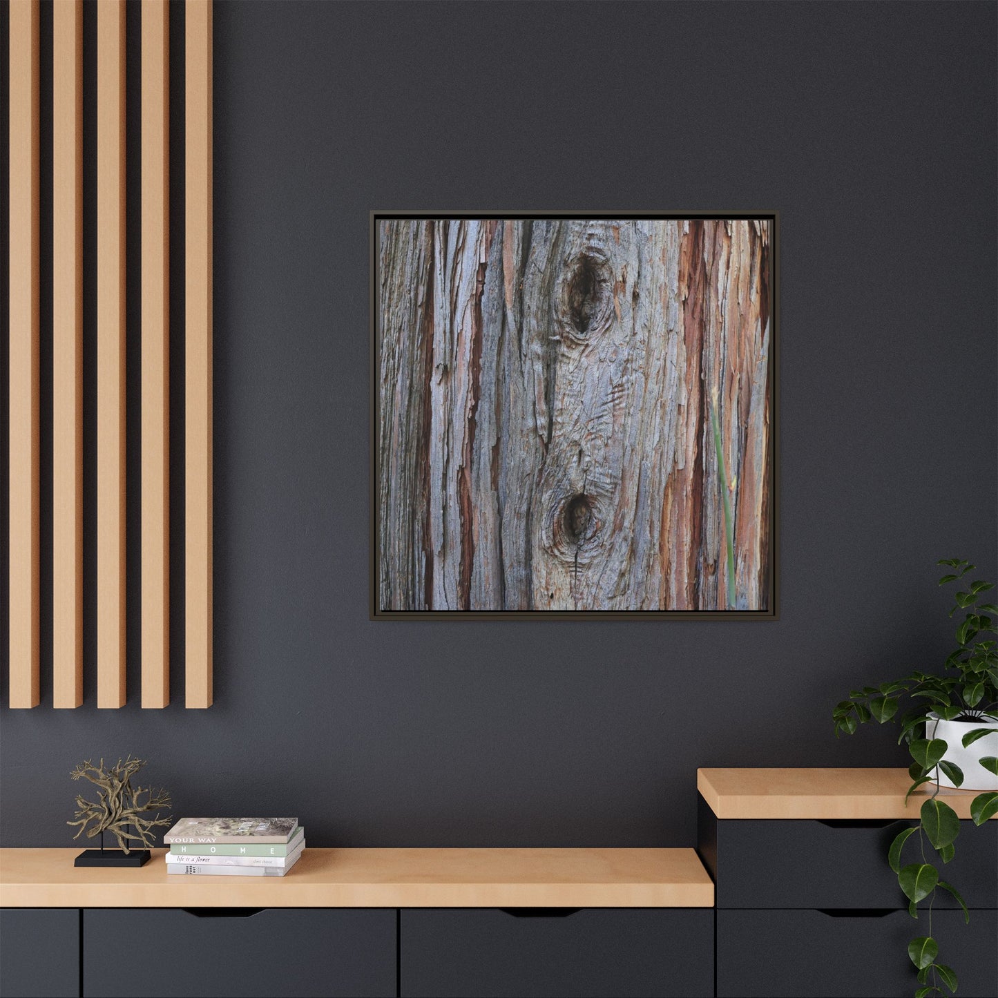 Knotty Nature - Unique Stretched Canvas Wall Art