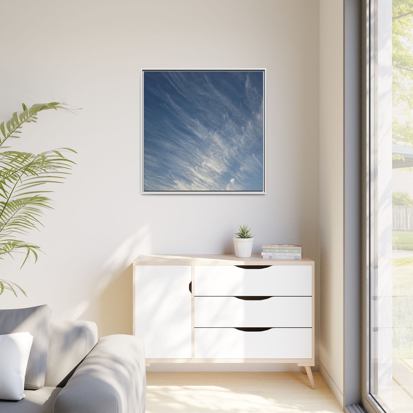 Whispers of Wind - Unique Stretched Canvas Wall Art