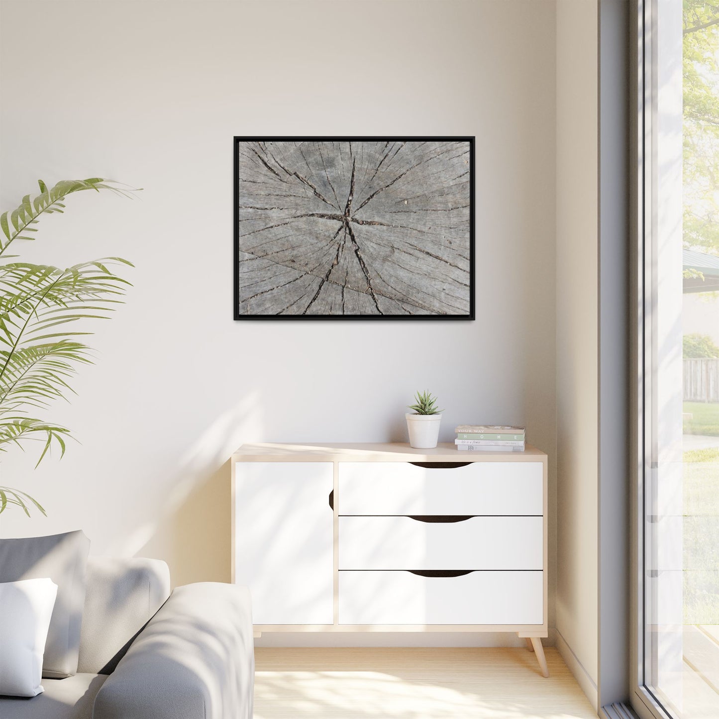 Fractured Memories - Unique Stretched Canvas Wall Art