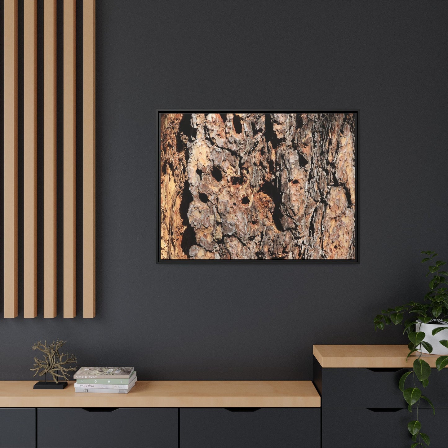 Rugged Rhythms - Unique Stretched Canvas Wall Art