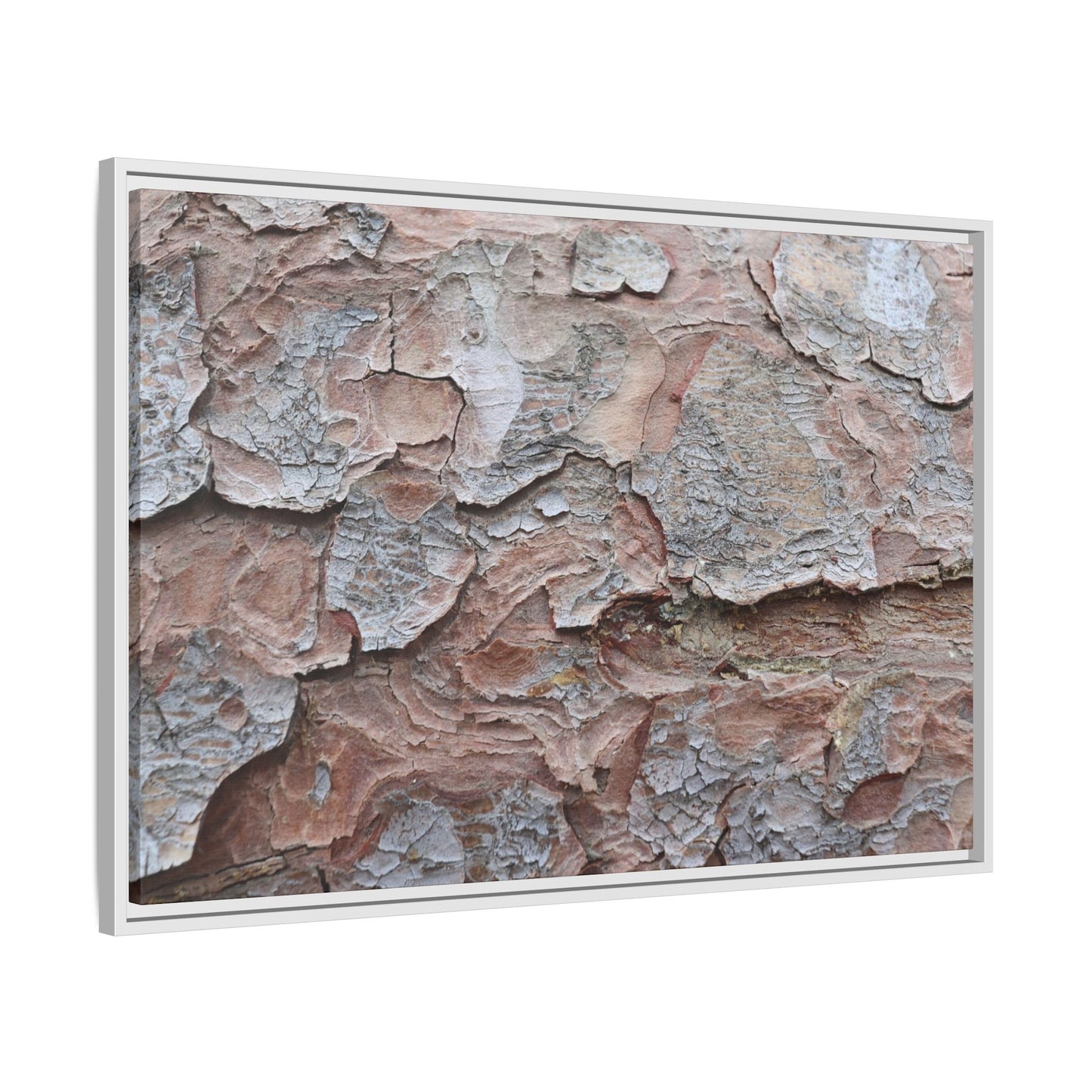 Flaking Serenity - Unique Stretched Canvas Wall Art