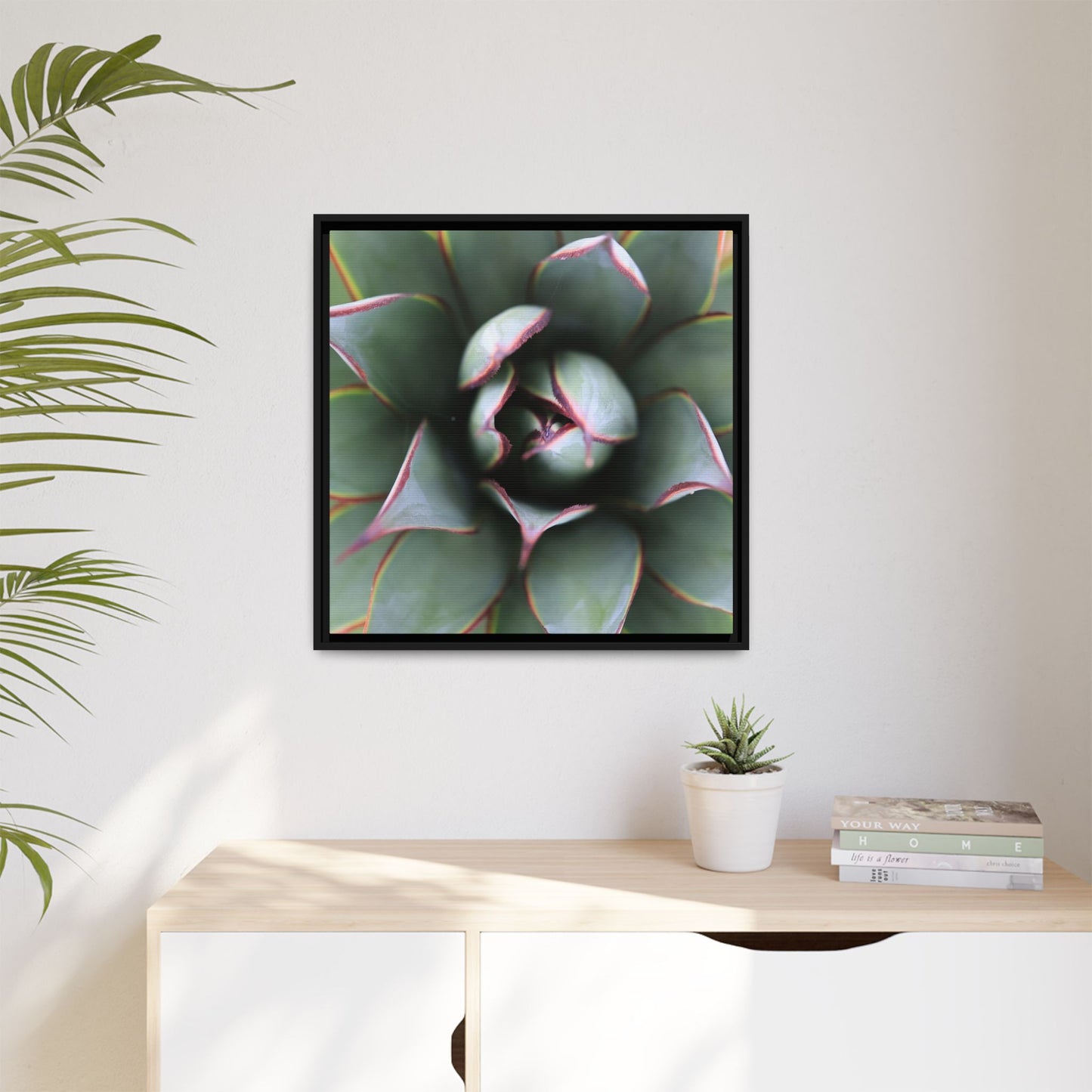 Spiky Elegance - Unique Stretched Canvas Wall Art