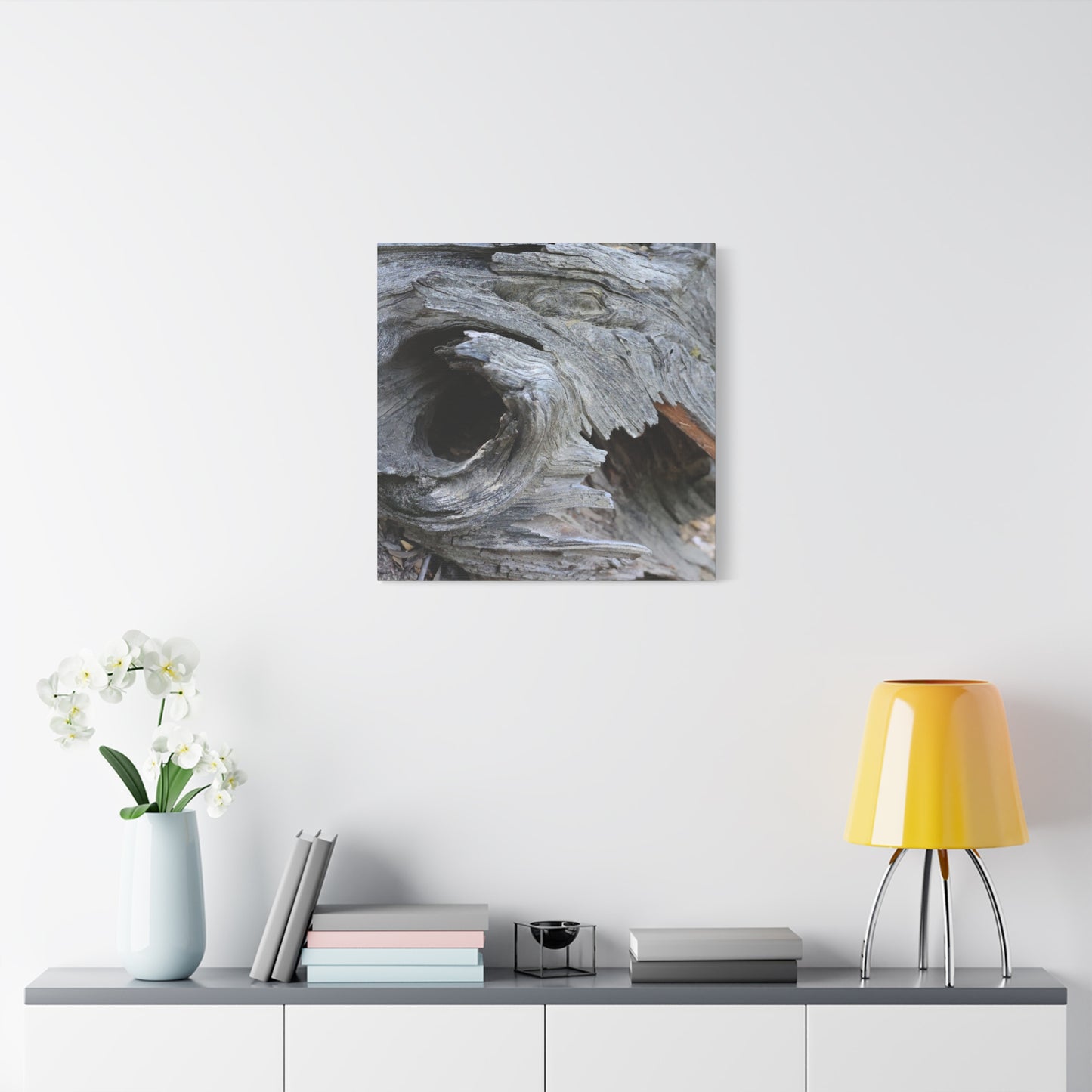 Twisted Whispers of the Forest Floor - Unique Frameless Canvas Wall Art