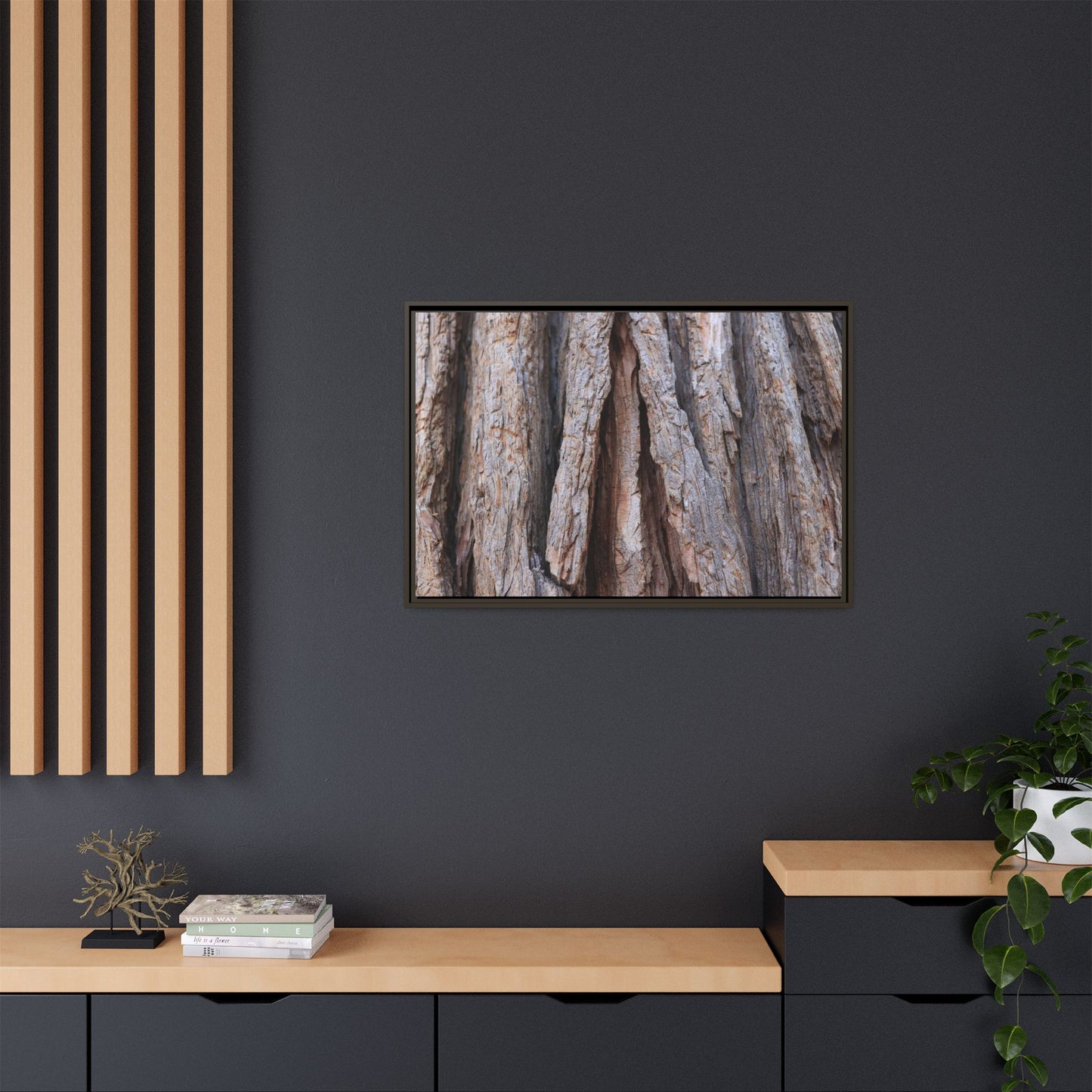Nature's Sculpture - Unique Stretched Canvas Wall Art
