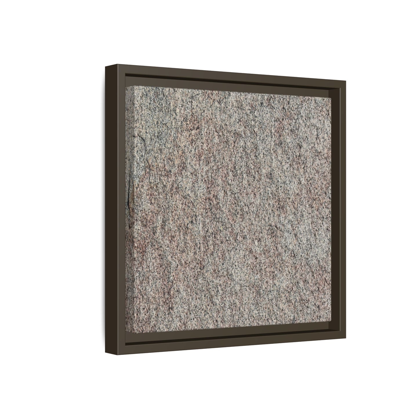 Granular Whispers - Unique Stretched Canvas Wall Art