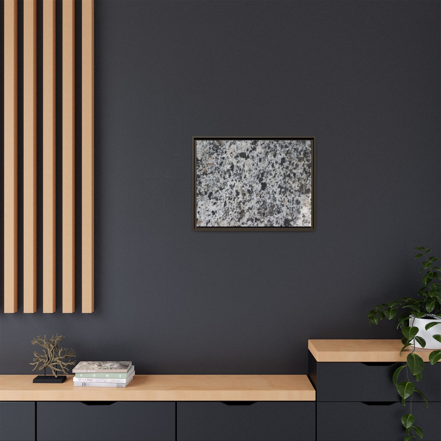 Granite Song - Unique Stretched Canvas Wall Art