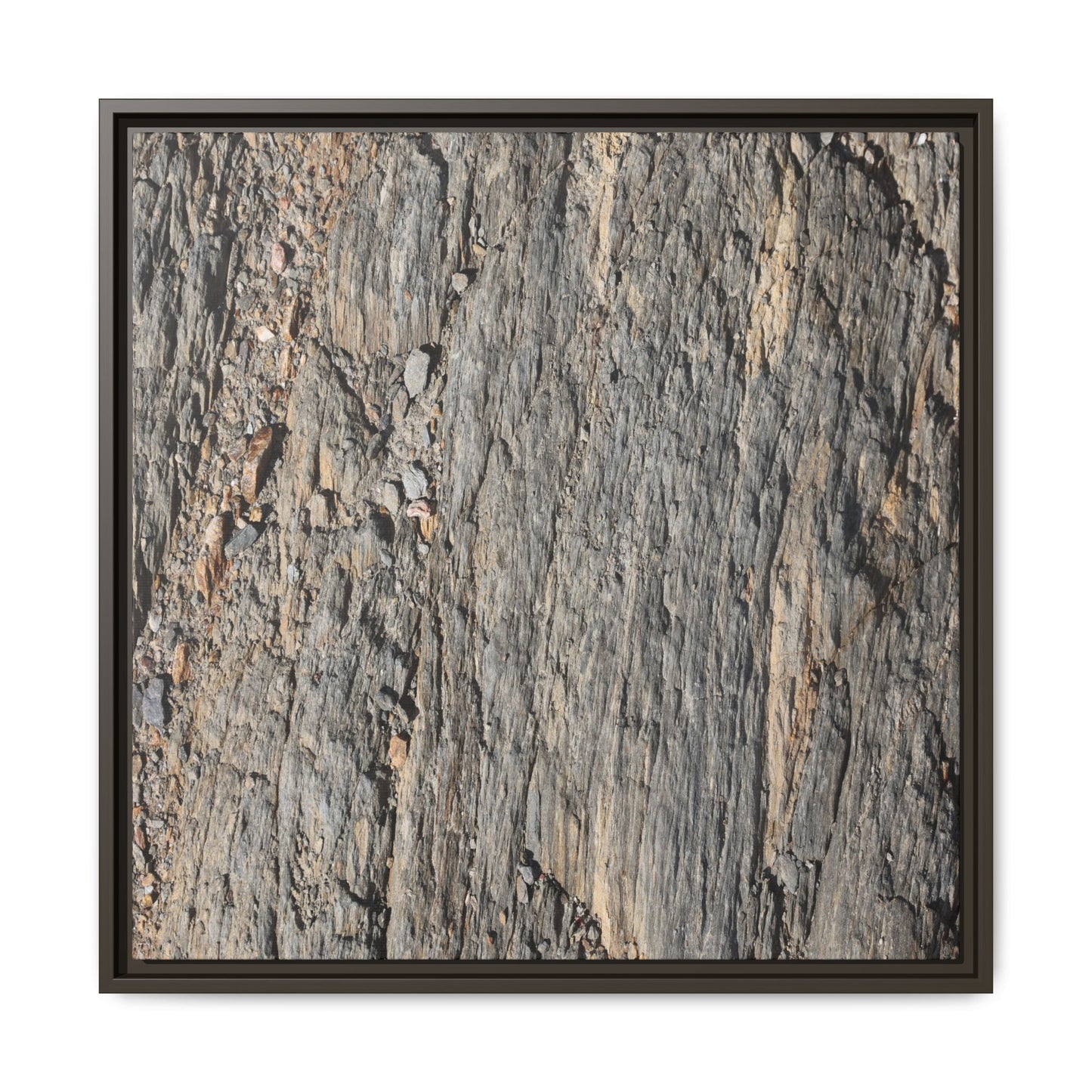 Textured Earth - Unique Stretched Canvas Wall Art