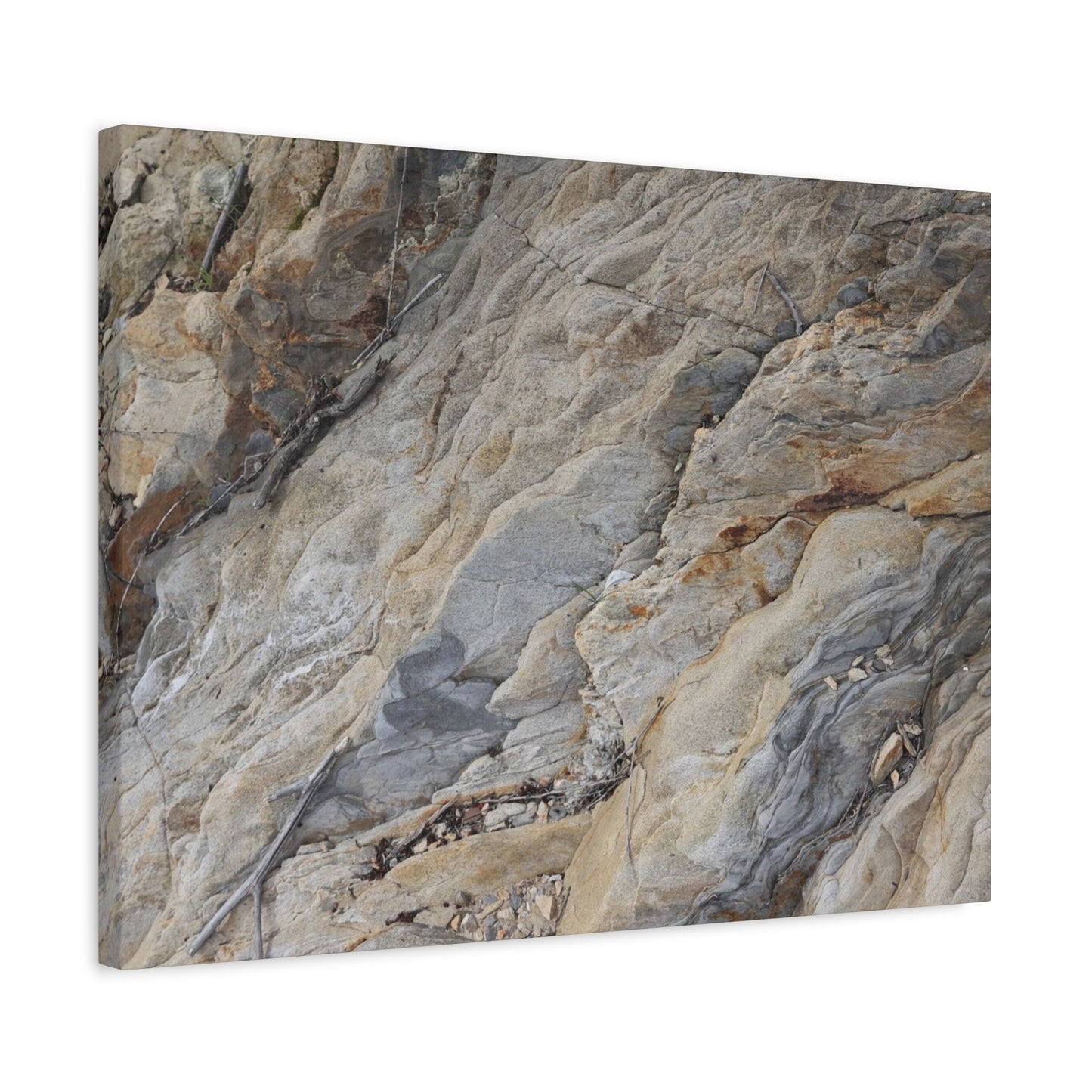Stone Memory - Unique Frameless Canvas Wall Art