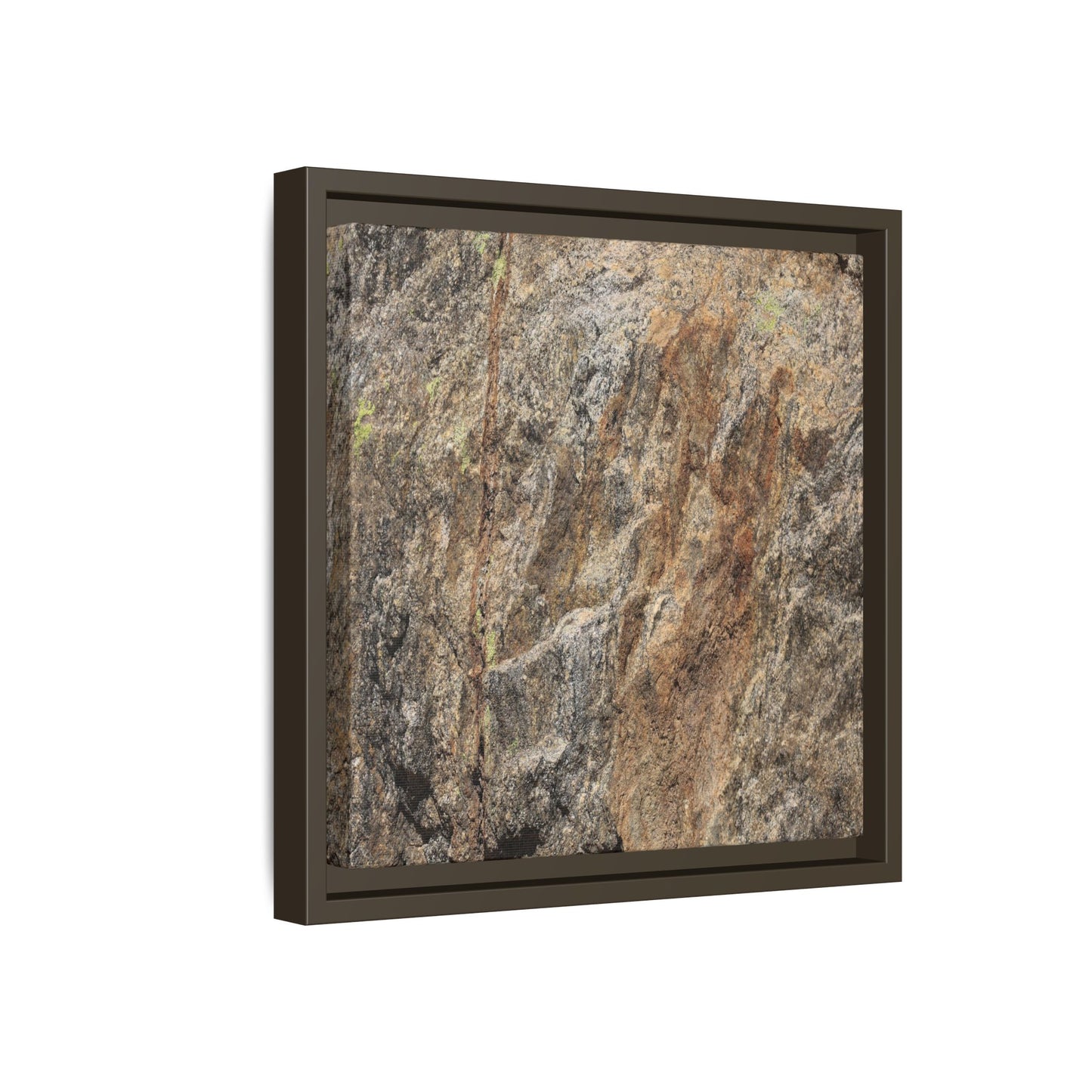 Weathered Rock Formation - Unique Stretched Canvas Wall Art