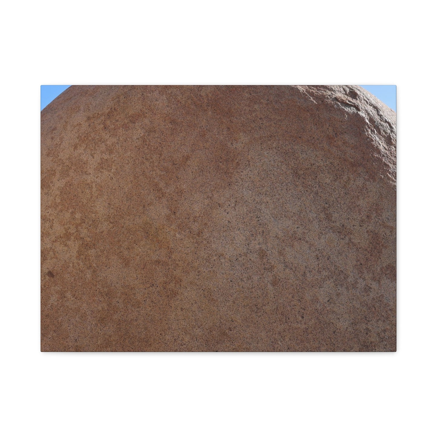 Stone Sphere of Silence - Unique Frameless Canvas Wall Art