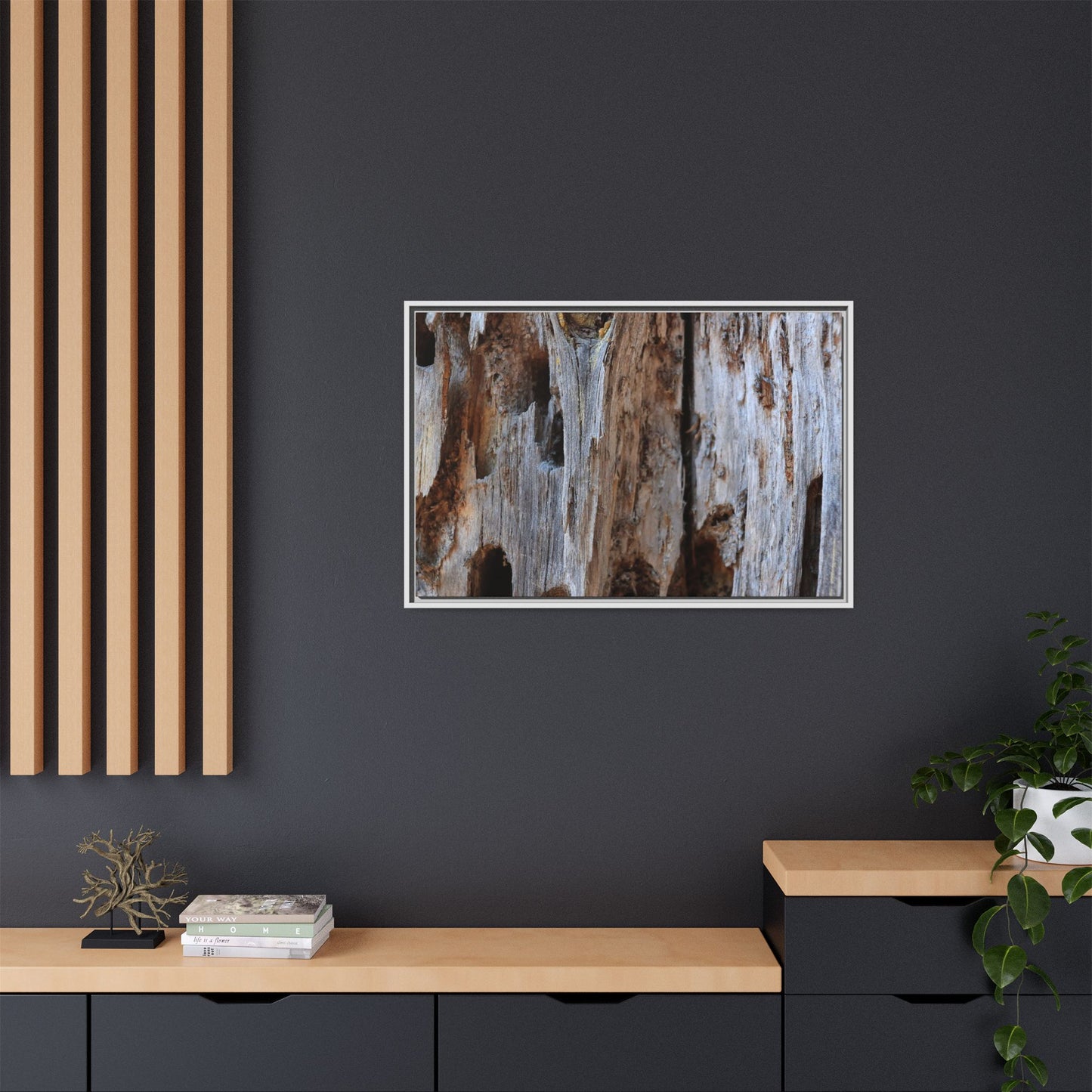 Decaying Splendor - Unique Stretched Canvas Wall Art