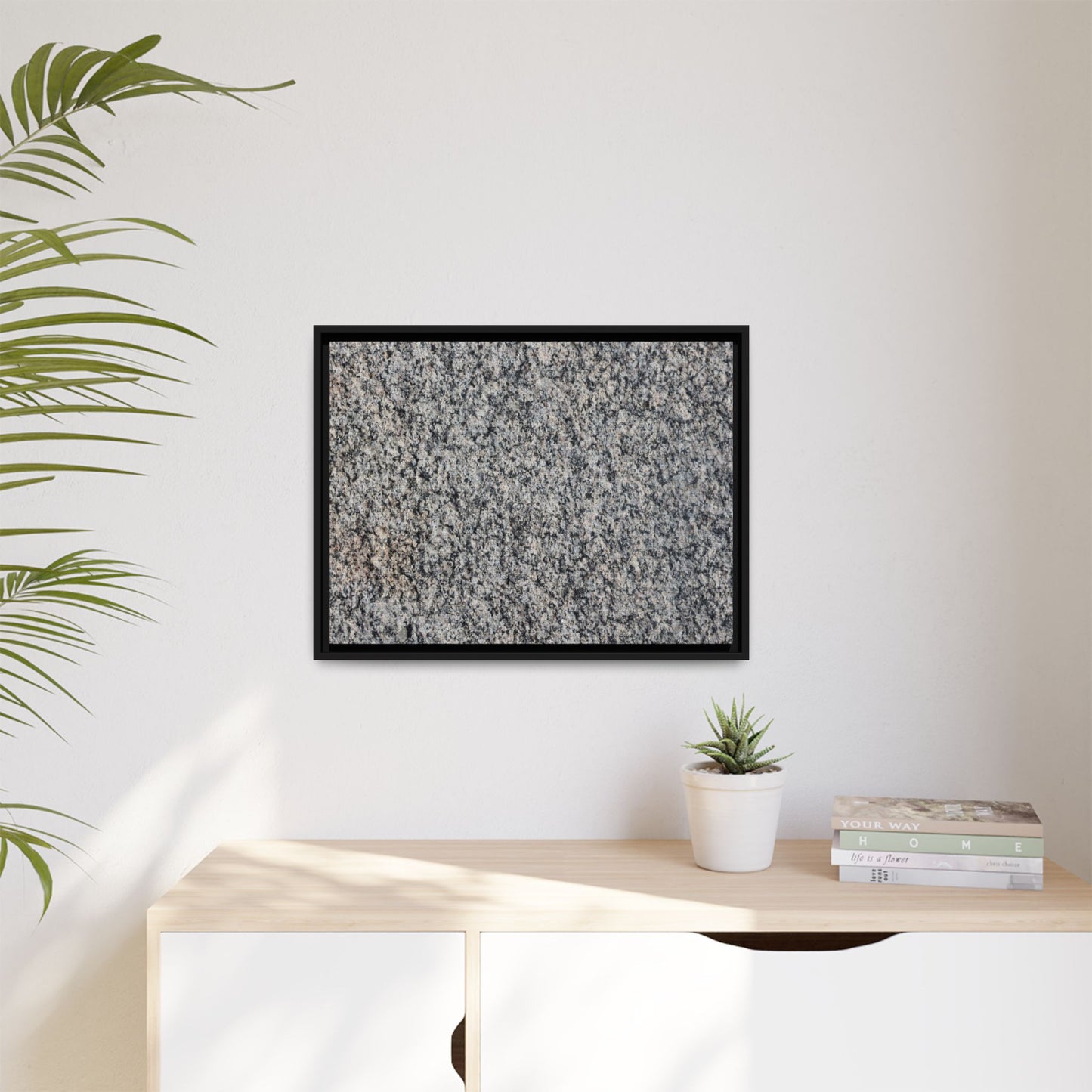 Crystalline Fusion - Unique Stretched Canvas Wall Art