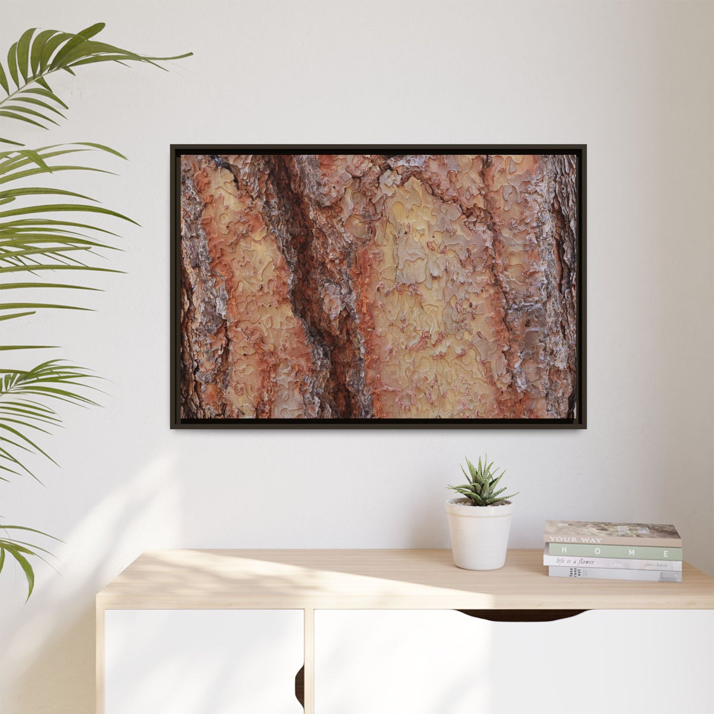 Rustic Rhythms - Unique Stretched Canvas Wall Art