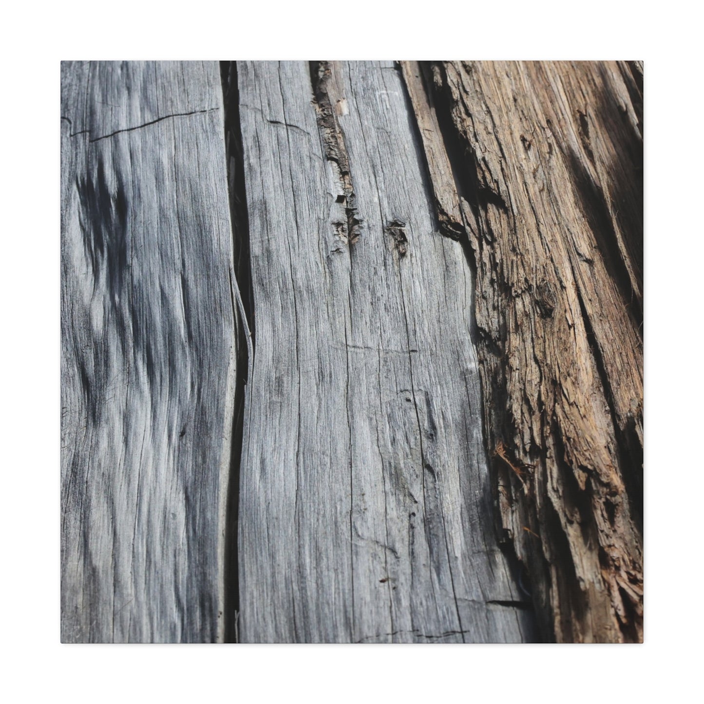 Fracture Lines - Unique Frameless Canvas Wall Art