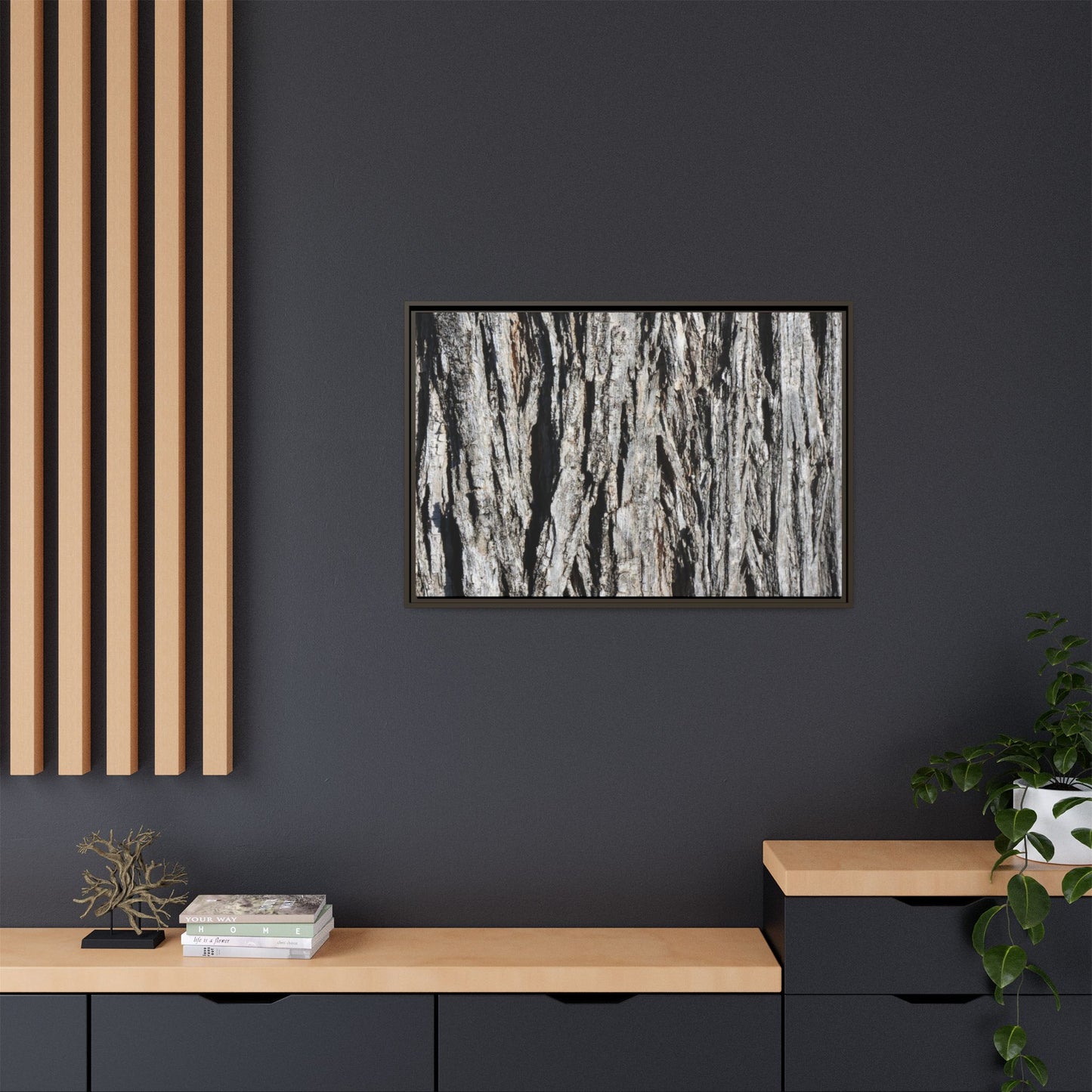 Nature's Abstract - Unique Stretched Canvas Wall Art