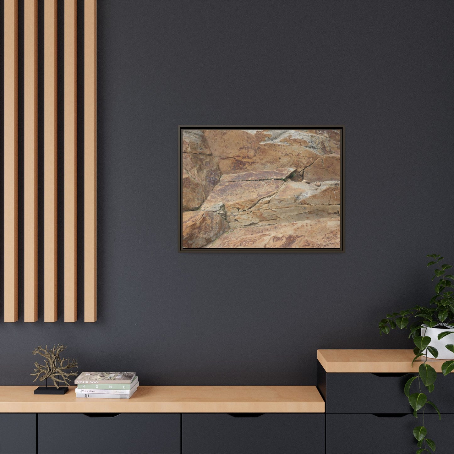 Ancient Foundations - Unique Stretched Canvas Wall Art