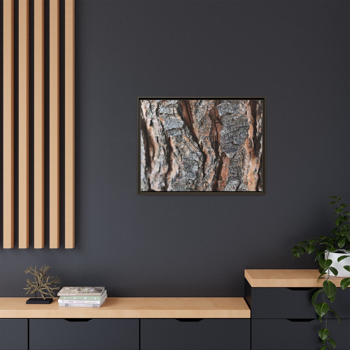 Fractured Nature - Unique Stretched Canvas Wall Art