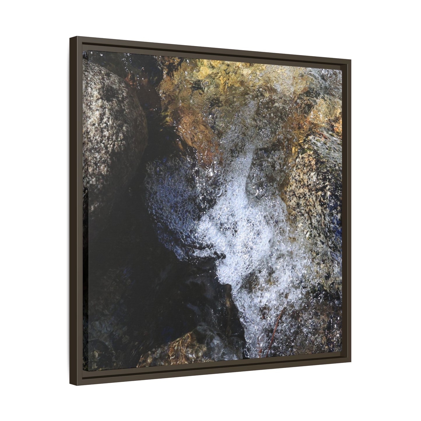 Nature's Turbulence - Unique Stretched Canvas Wall Art
