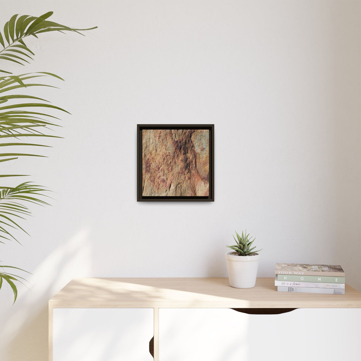 Russet Stone - Unique Stretched Canvas Wall Art
