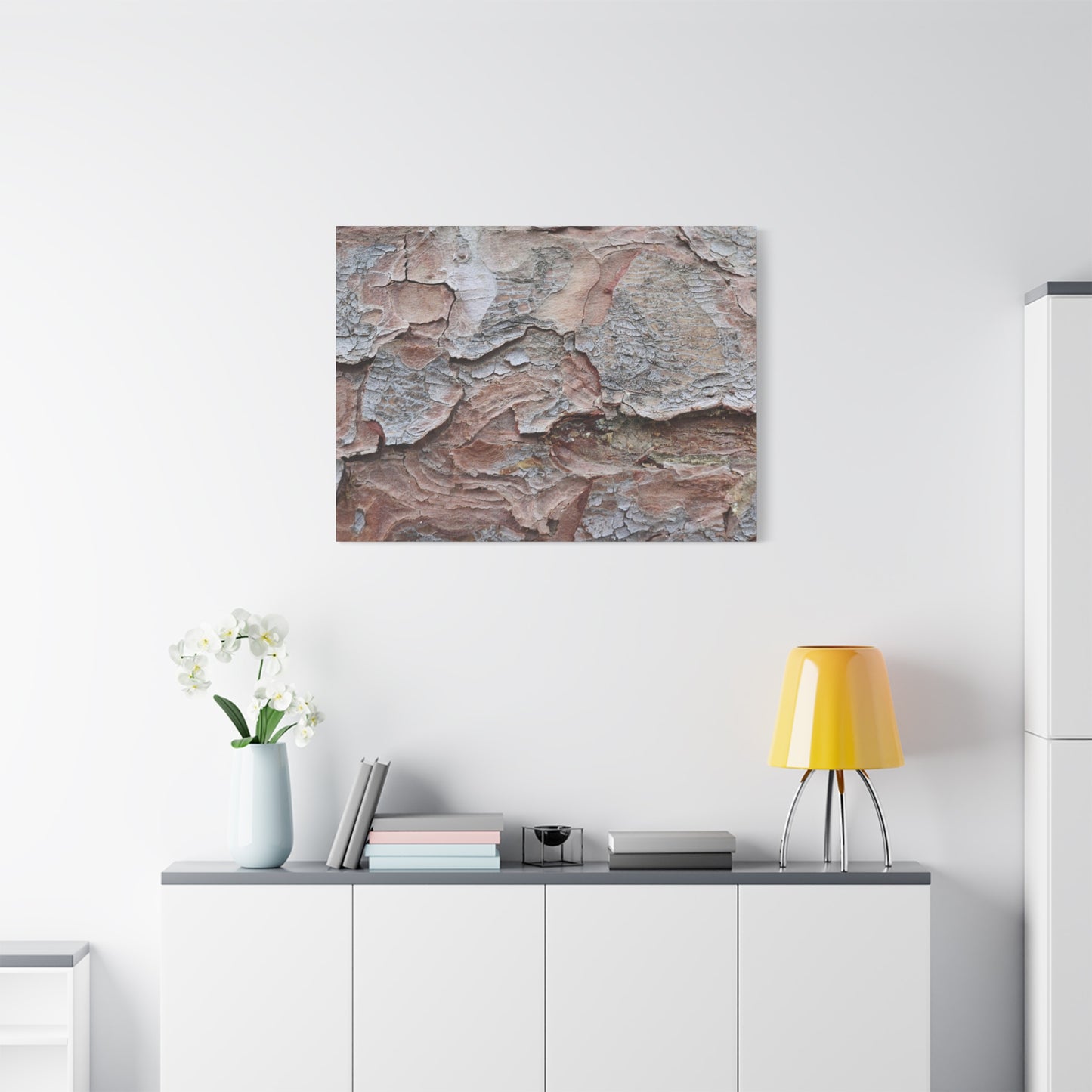 Textural Landscape - Unique Frameless Canvas Wall Art