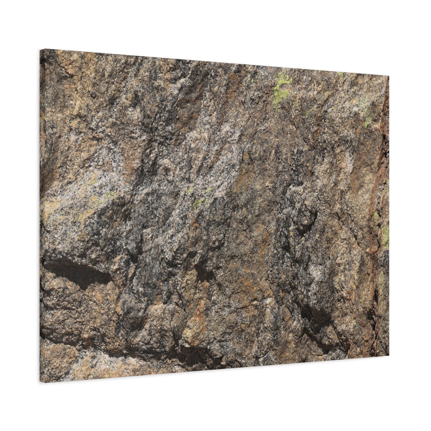 Weathered Stone Secrets - Unique Frameless Canvas Wall Art