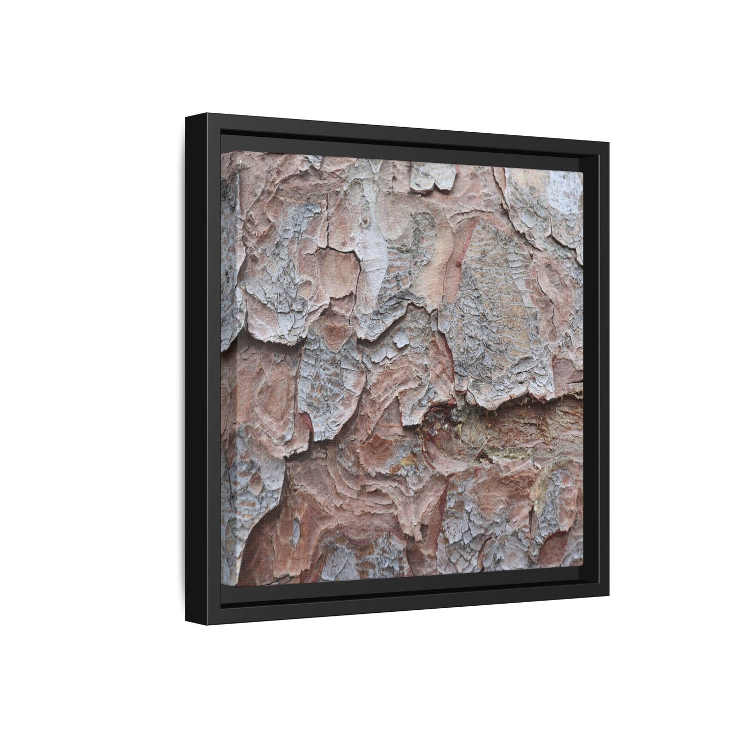 Flaking Serenity - Unique Stretched Canvas Wall Art