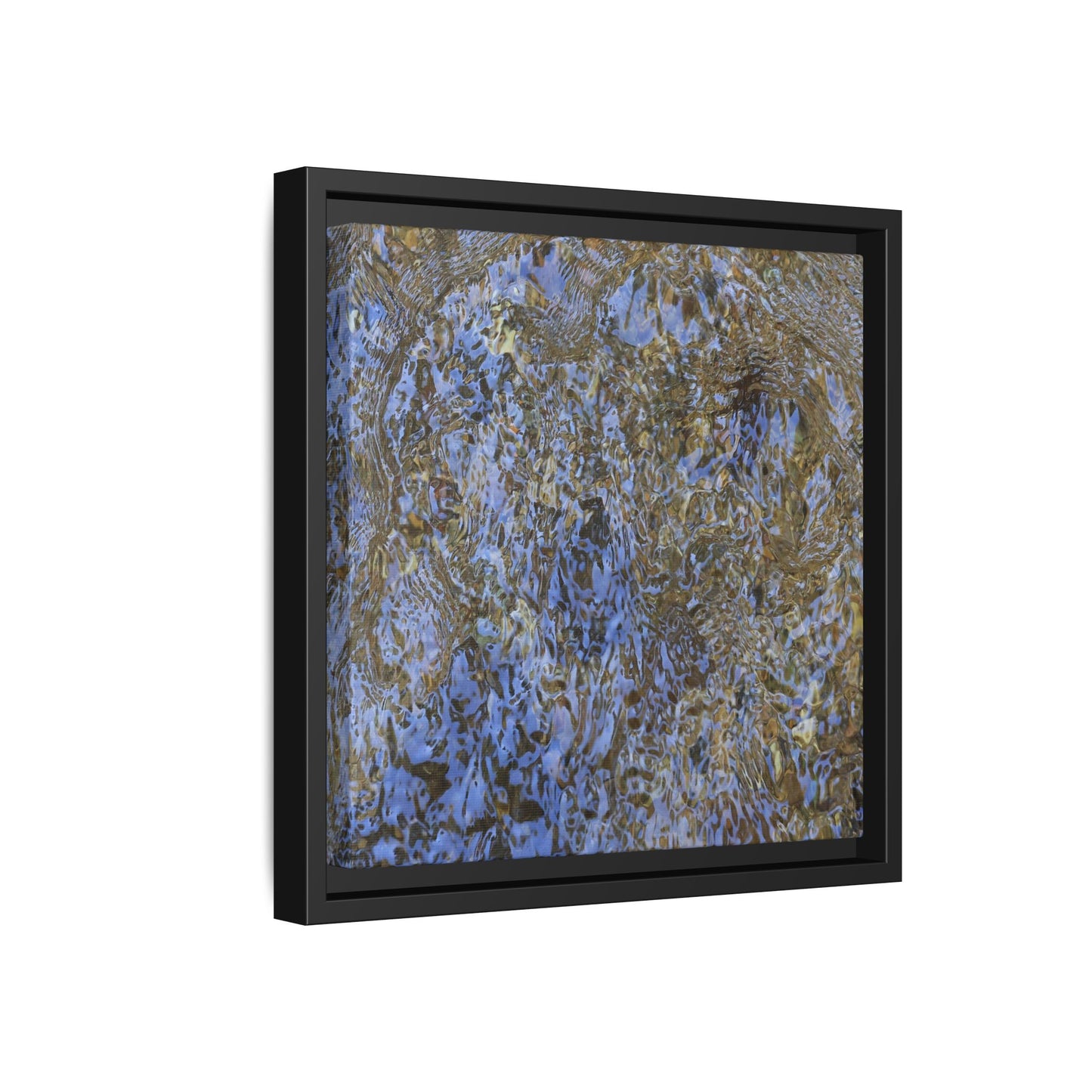 Aquatic Reflections - Unique Stretched Canvas Wall Art