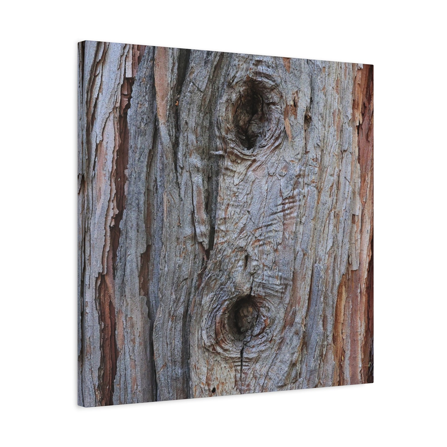 Wooden Memoir - Unique Frameless Canvas Wall Art