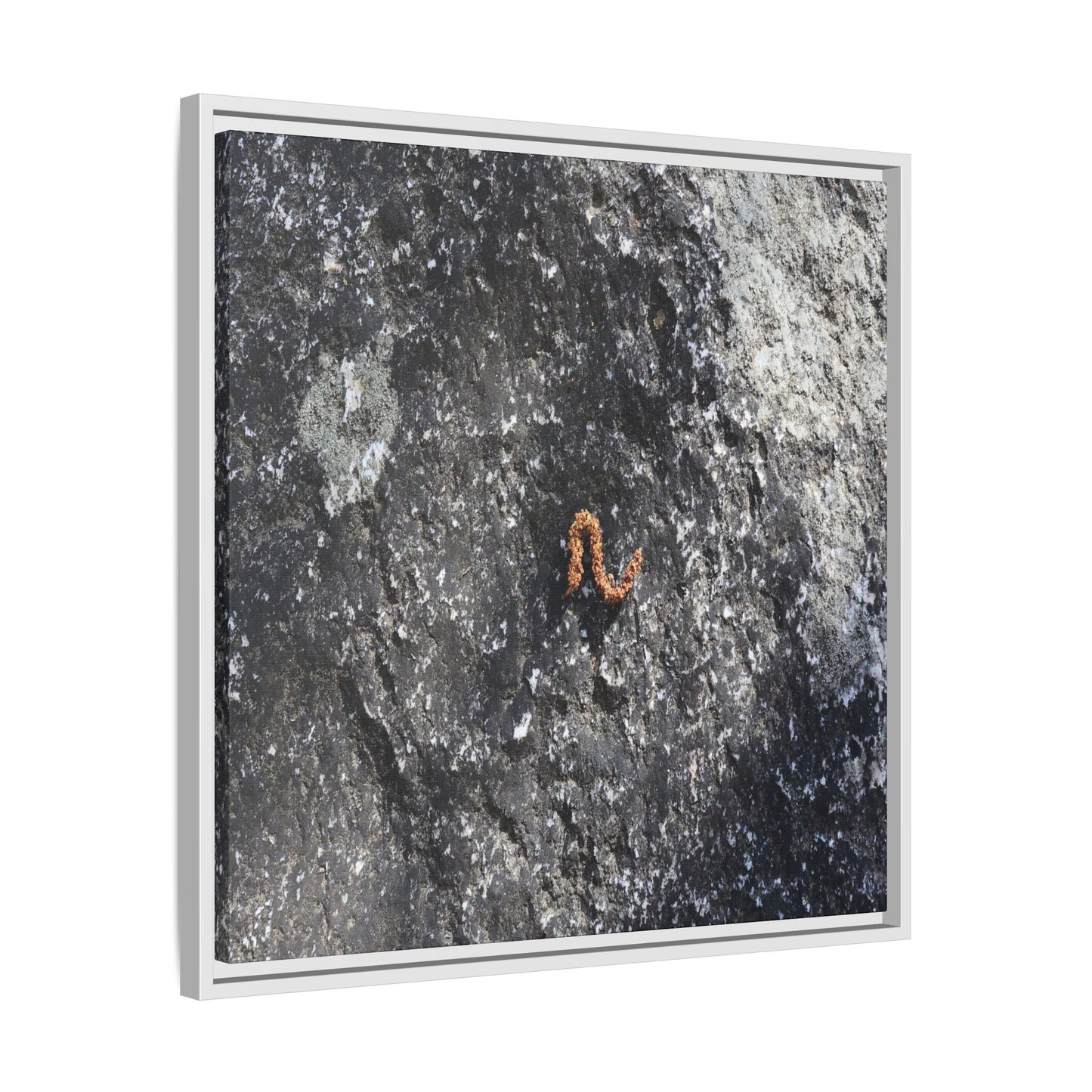 Volcanic Ash and Copper - Unique Stretched Canvas Wall Art