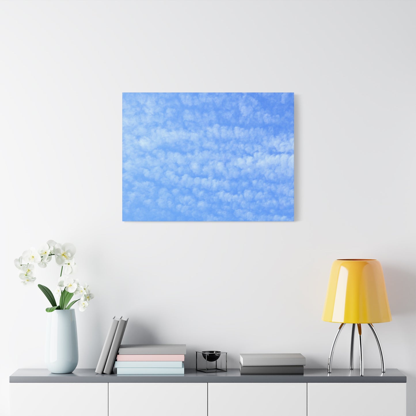 Clouded Reverie - Unique Frameless Canvas Wall Art