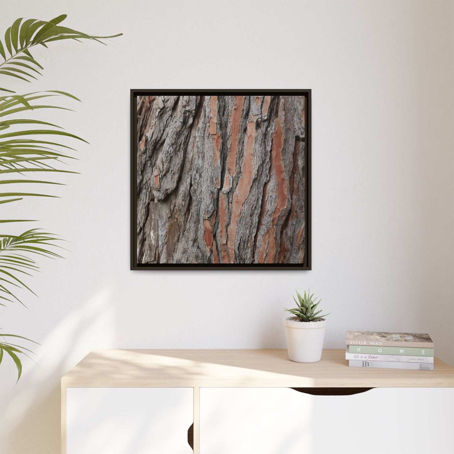 Woodland Layers - Unique Stretched Canvas Wall Art