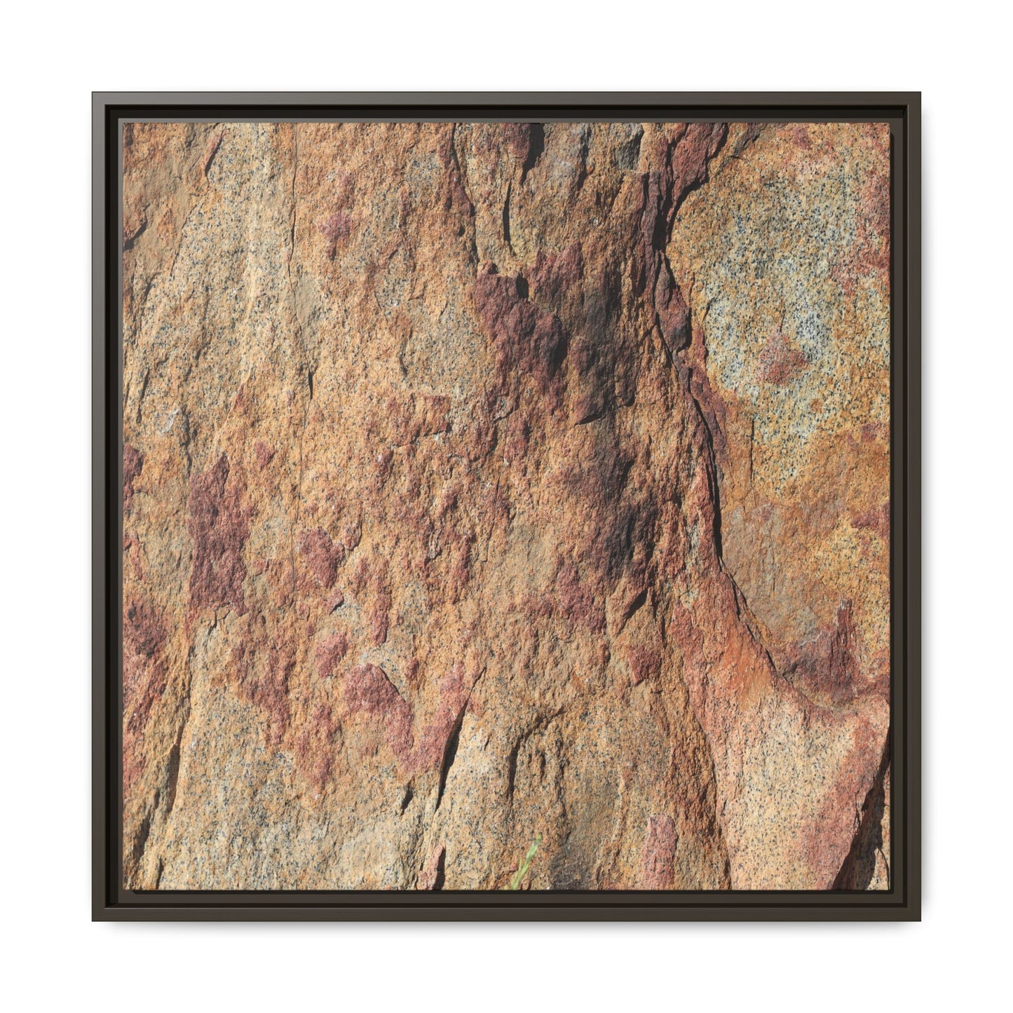 Russet Stone - Unique Stretched Canvas Wall Art