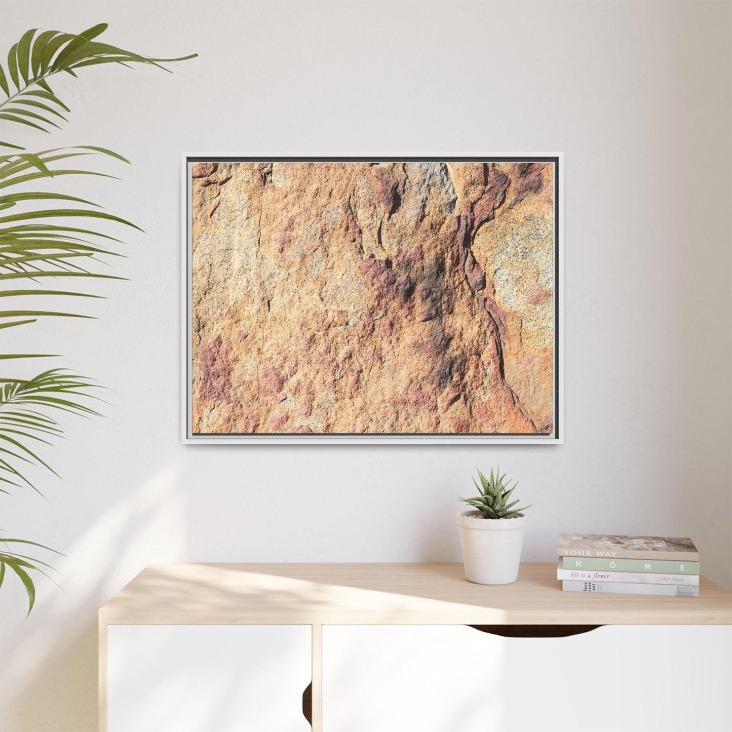 Fractal Stone - Unique Stretched Canvas Wall Art