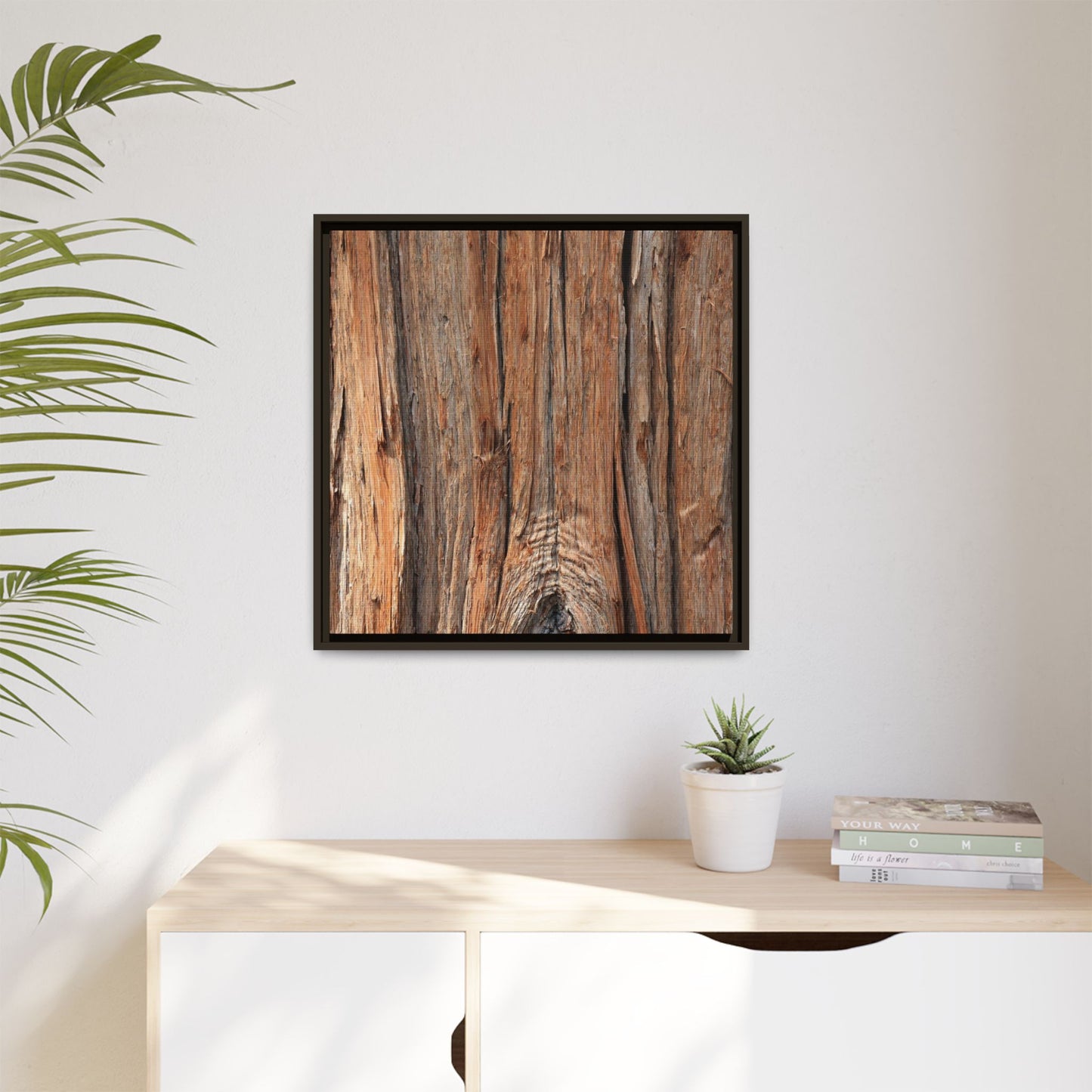 Echoes of Timber - Unique Stretched Canvas Wall Art