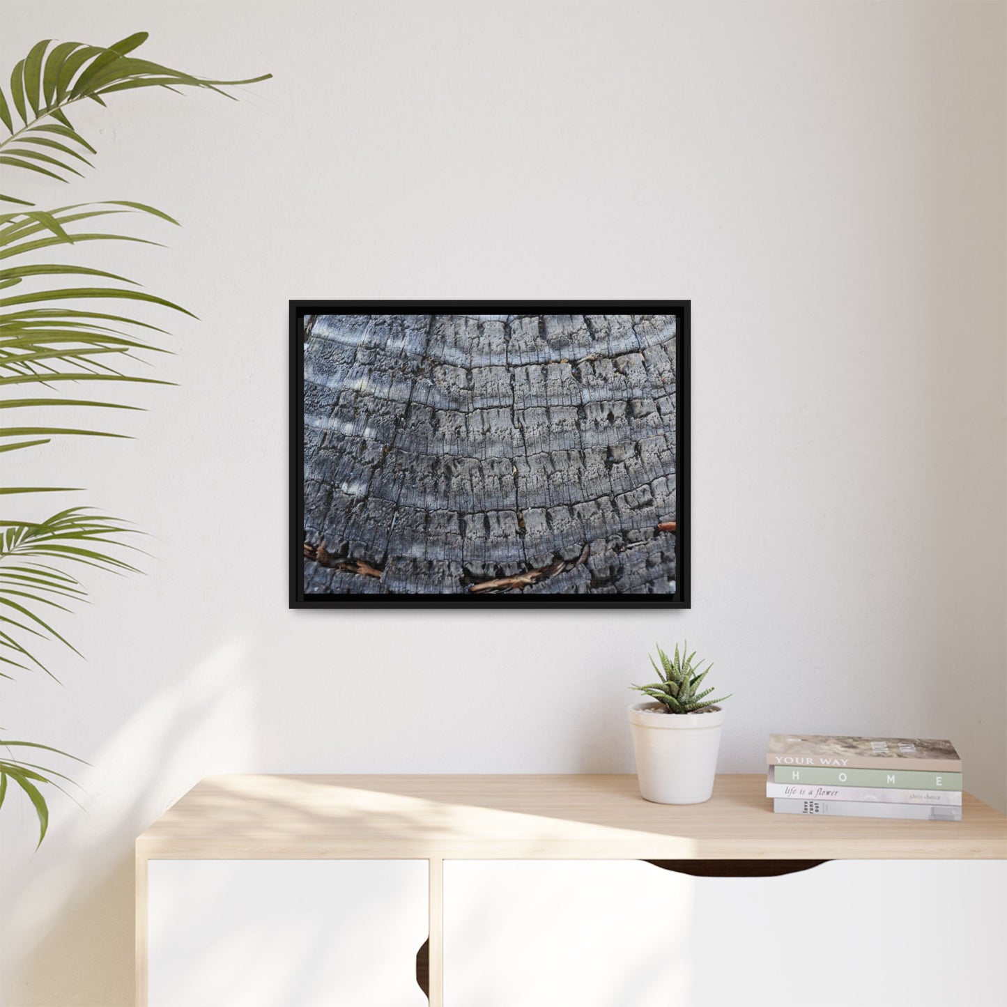 Charred Memories - Unique Stretched Canvas Wall Art