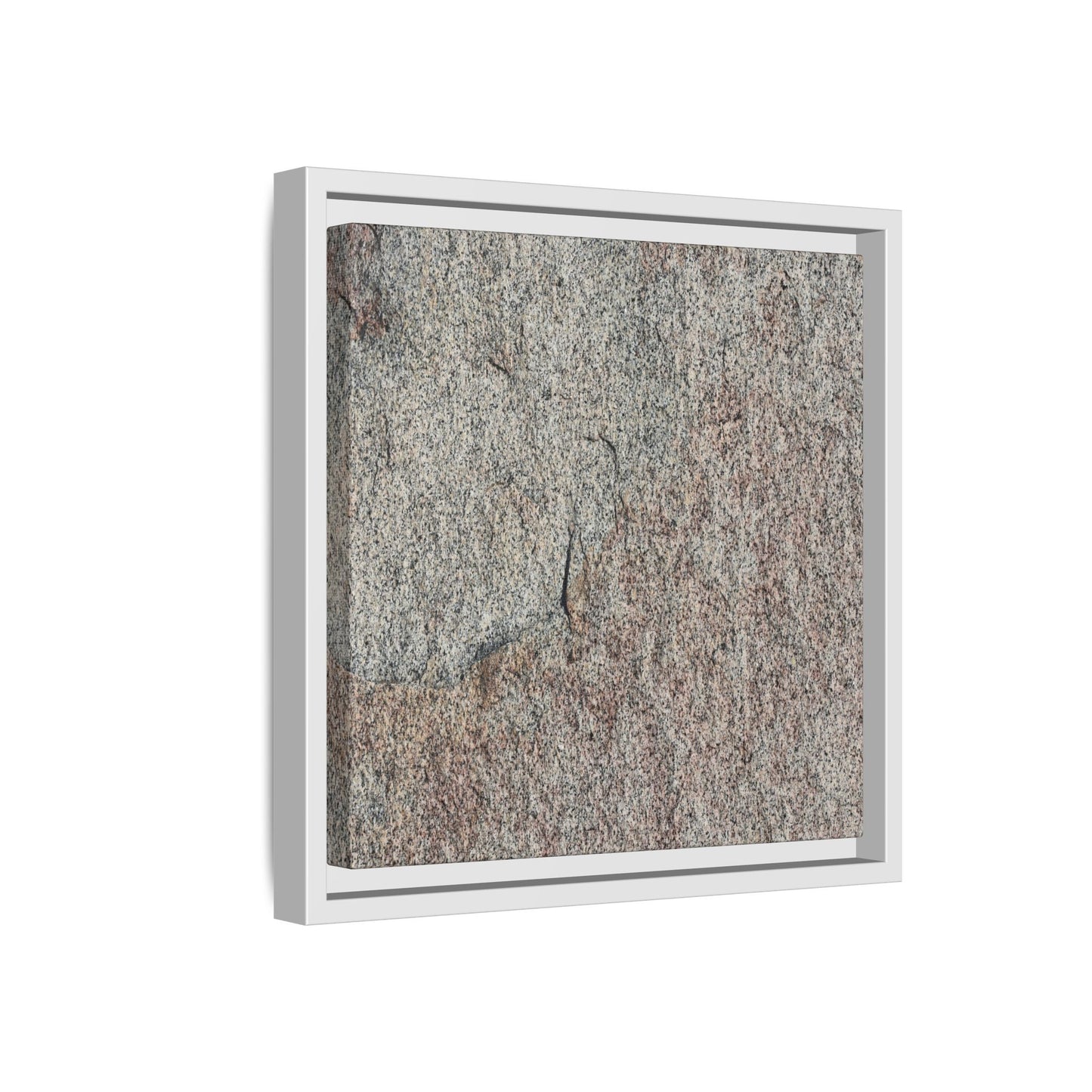 Fissured Stone - Unique Stretched Canvas Wall Art
